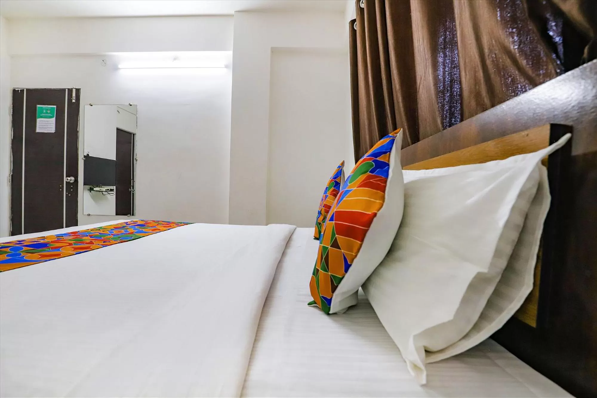 Bed in FabHotel Elite Palm