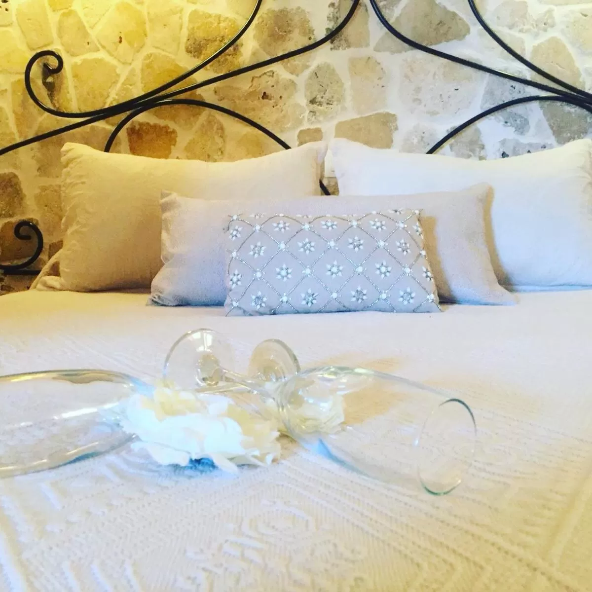 Bed in Hotel Rural Andalucia