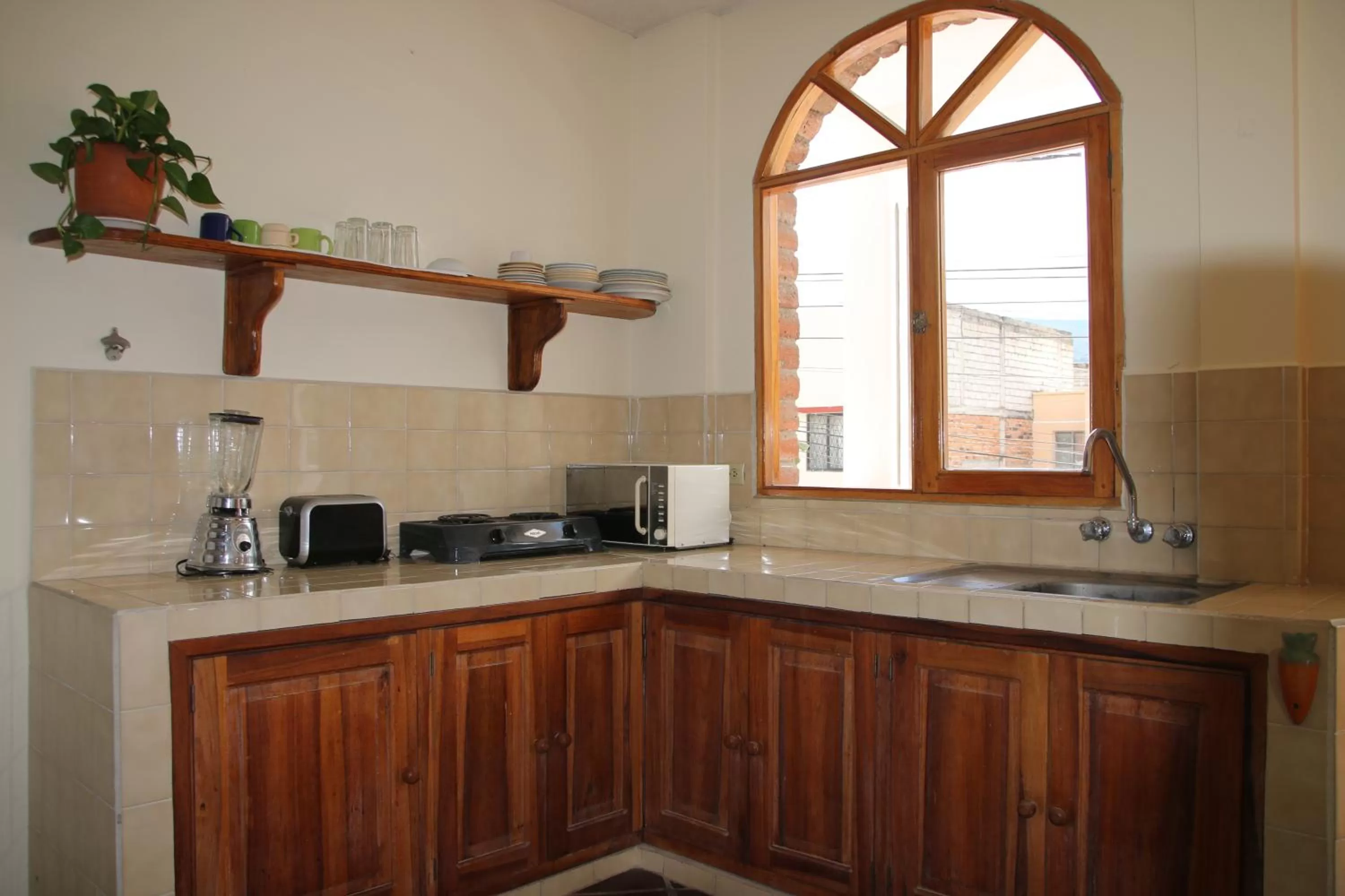 Kitchen/Kitchenette in La Posada del Quinde