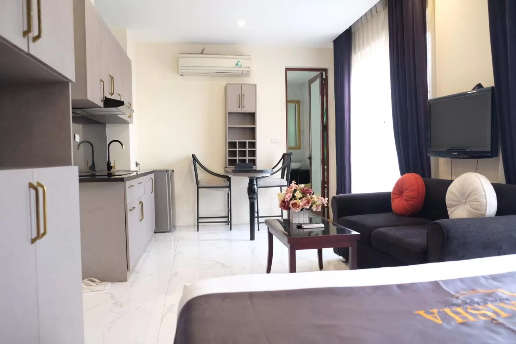 Seating Area in Aisha HOTELS and APARTMENTS