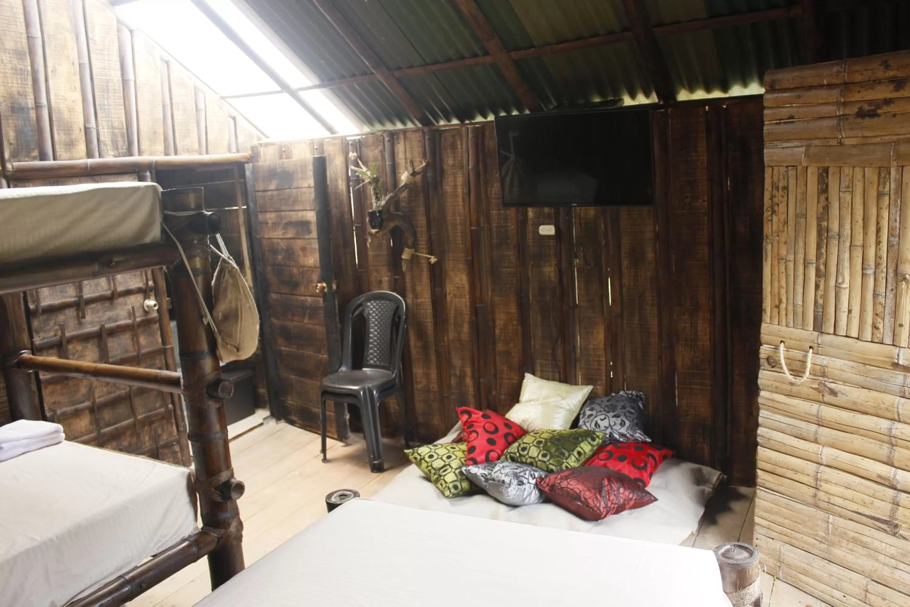 Bedroom in Cabañas Rústicas El Viejo Tambo By Rotamundos