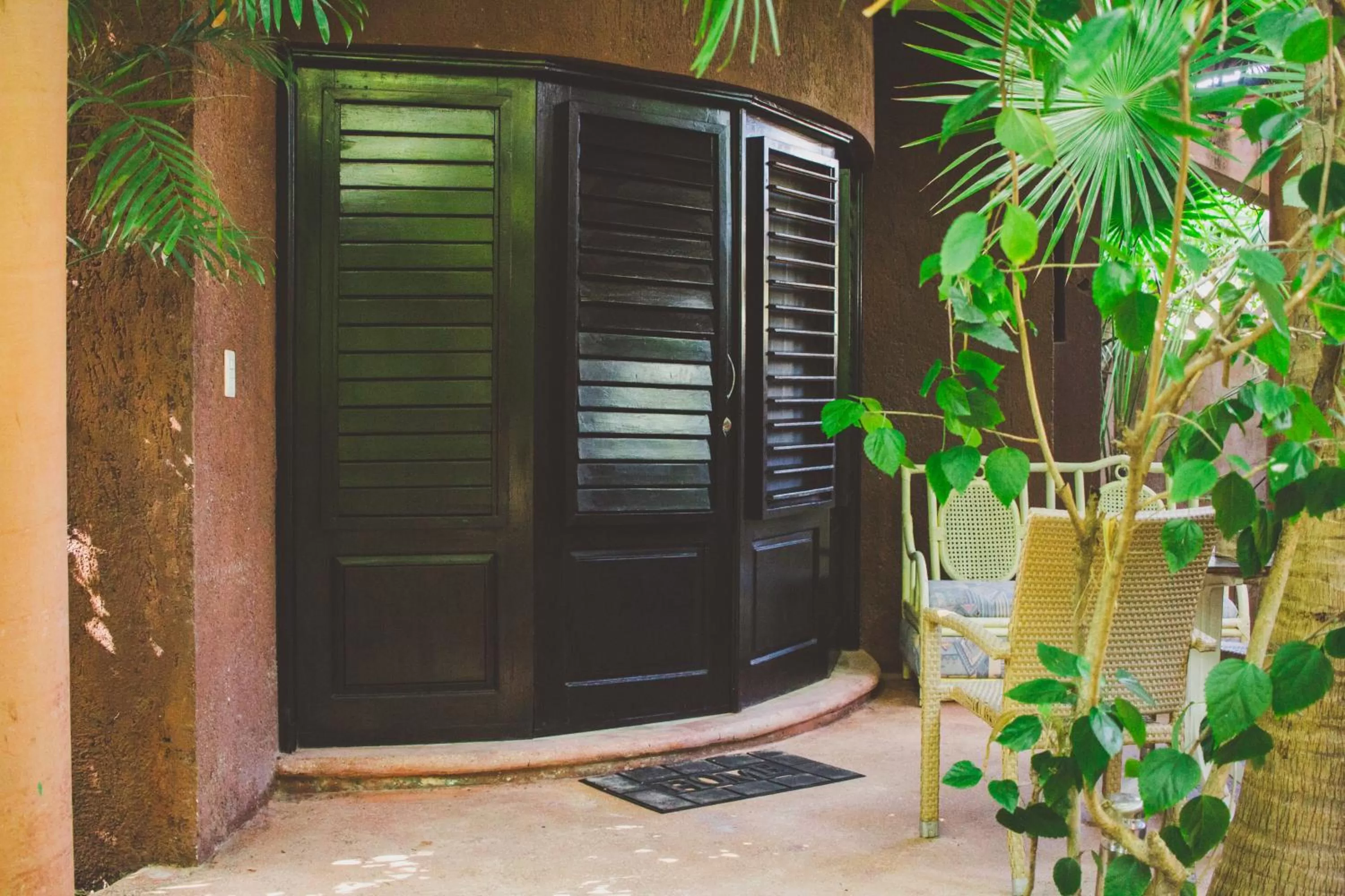 Balcony/Terrace in Cocos Cabañas Playa del Carmen Adults Only