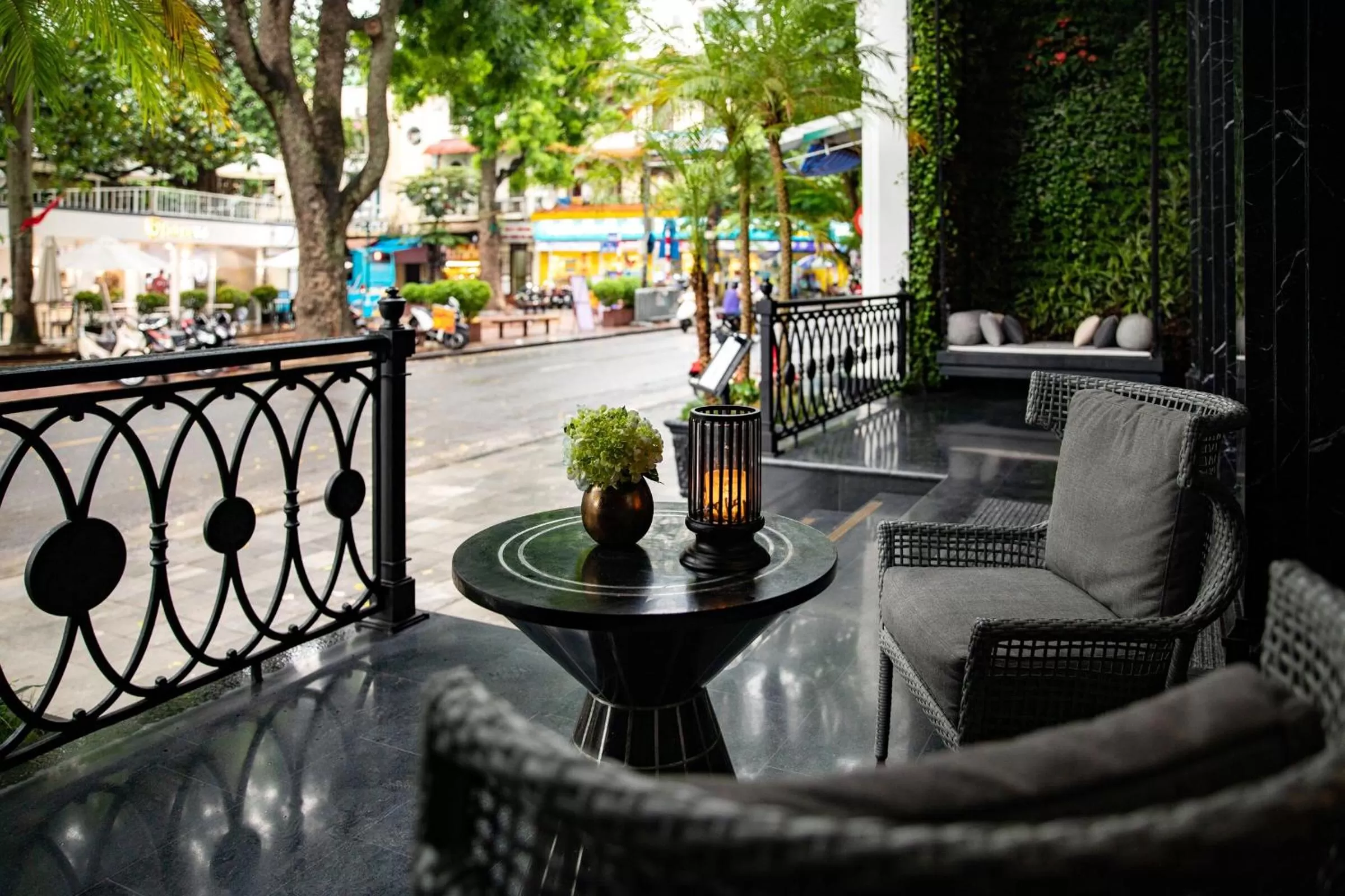 Patio in La Sinfonía del Rey Hotel & Spa