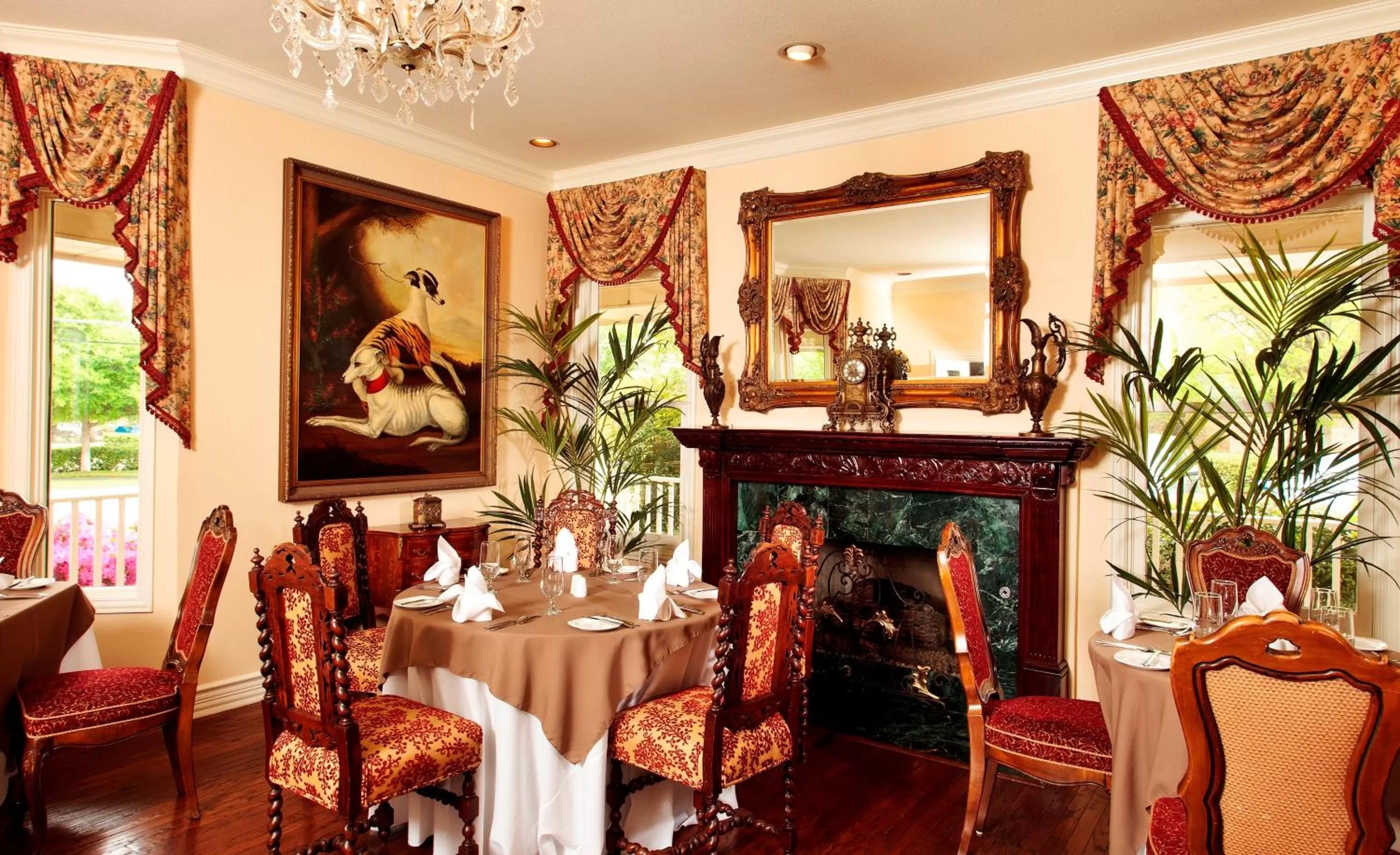 Restaurant/places to eat in The Sanford House Inn & Spa