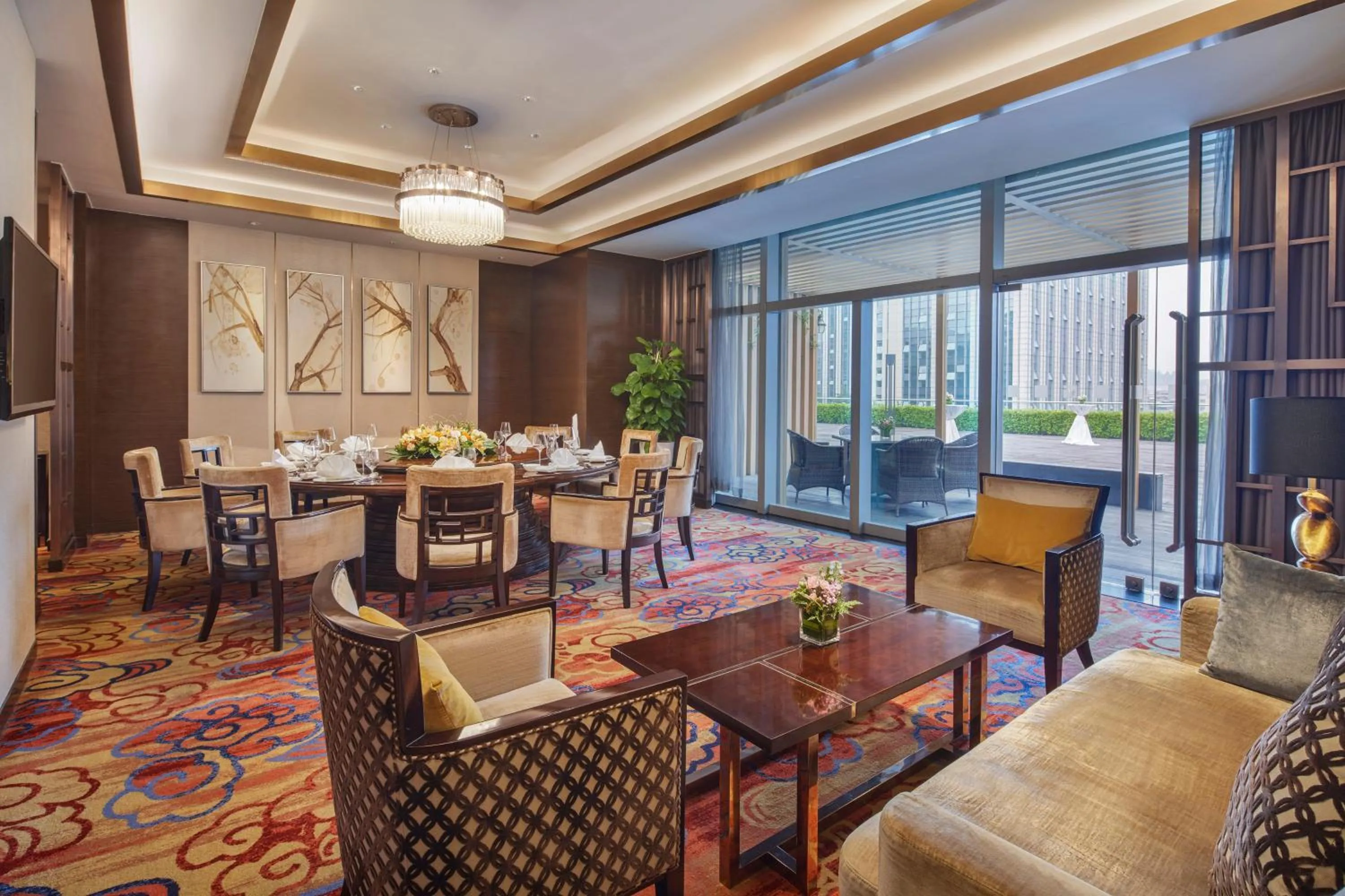 Restaurant/places to eat in Junluxe Hotel Guangzhou Science City