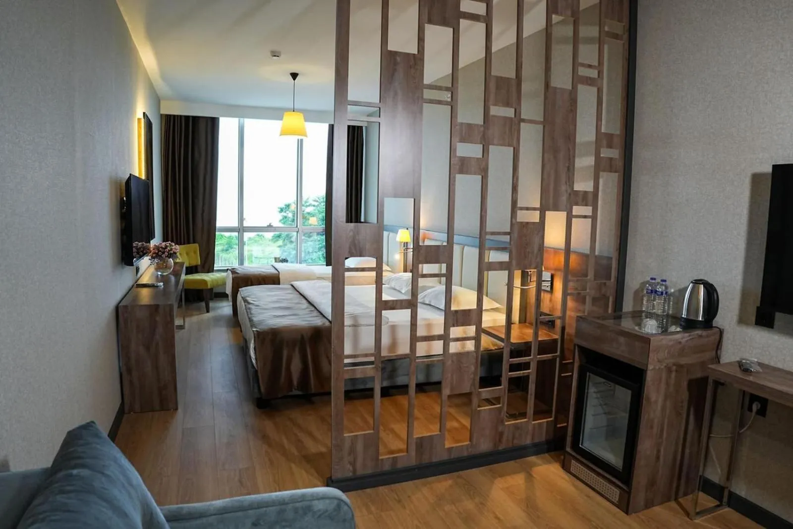 Bed in Yildiz Life Hotel