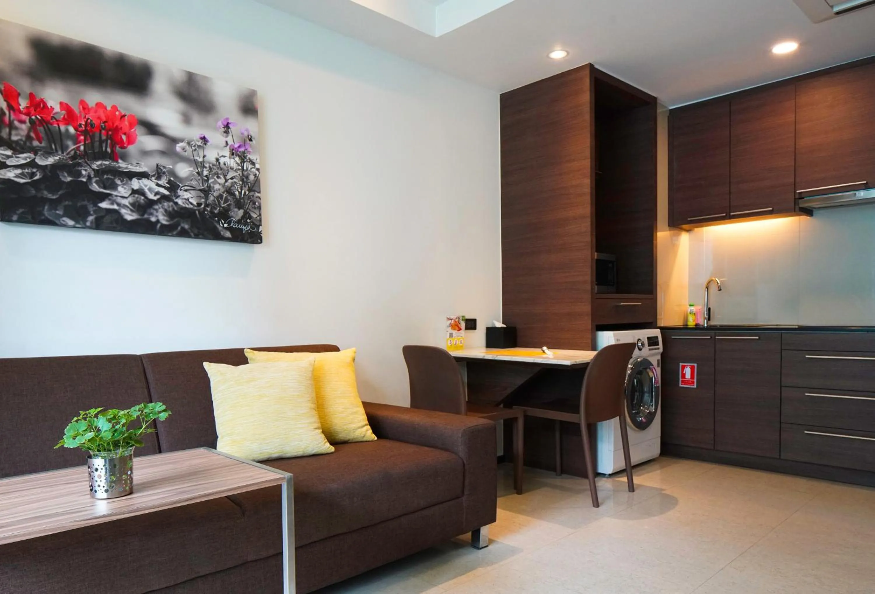 Living room in LiT BANGKOK Residence