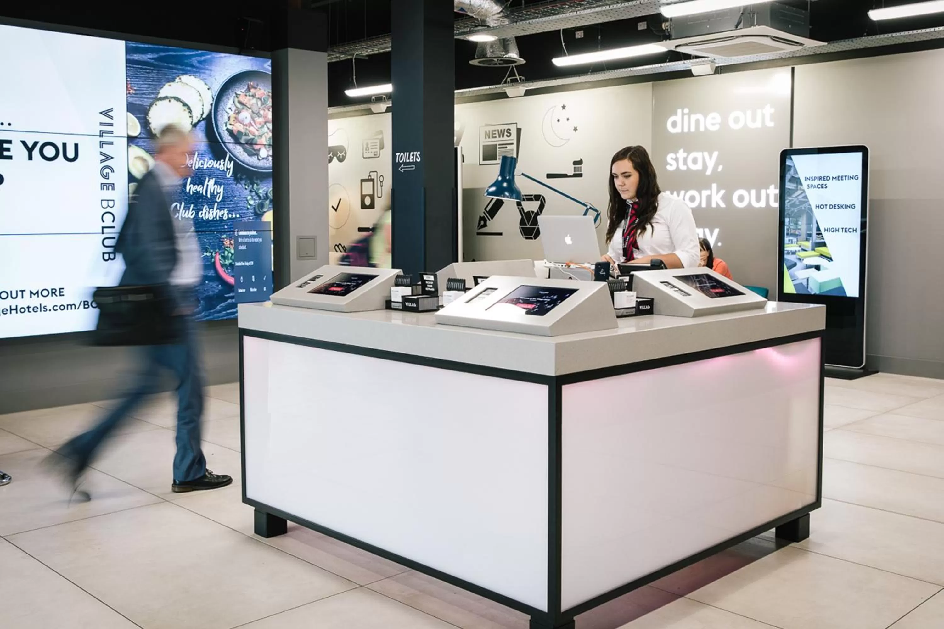 Lobby or reception in Village Hotel Southampton Eastleigh