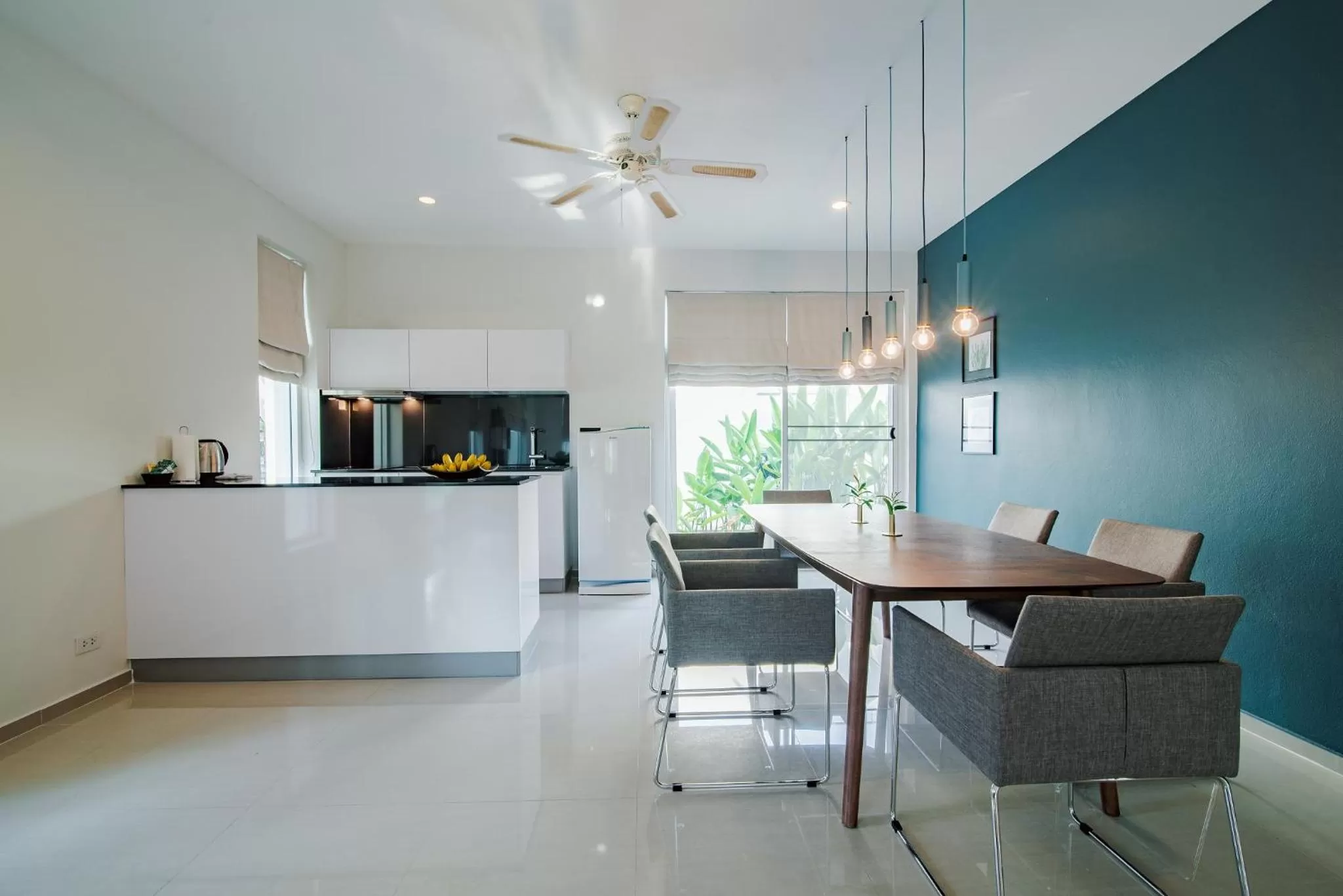 Dining area in The Beach Village Resort