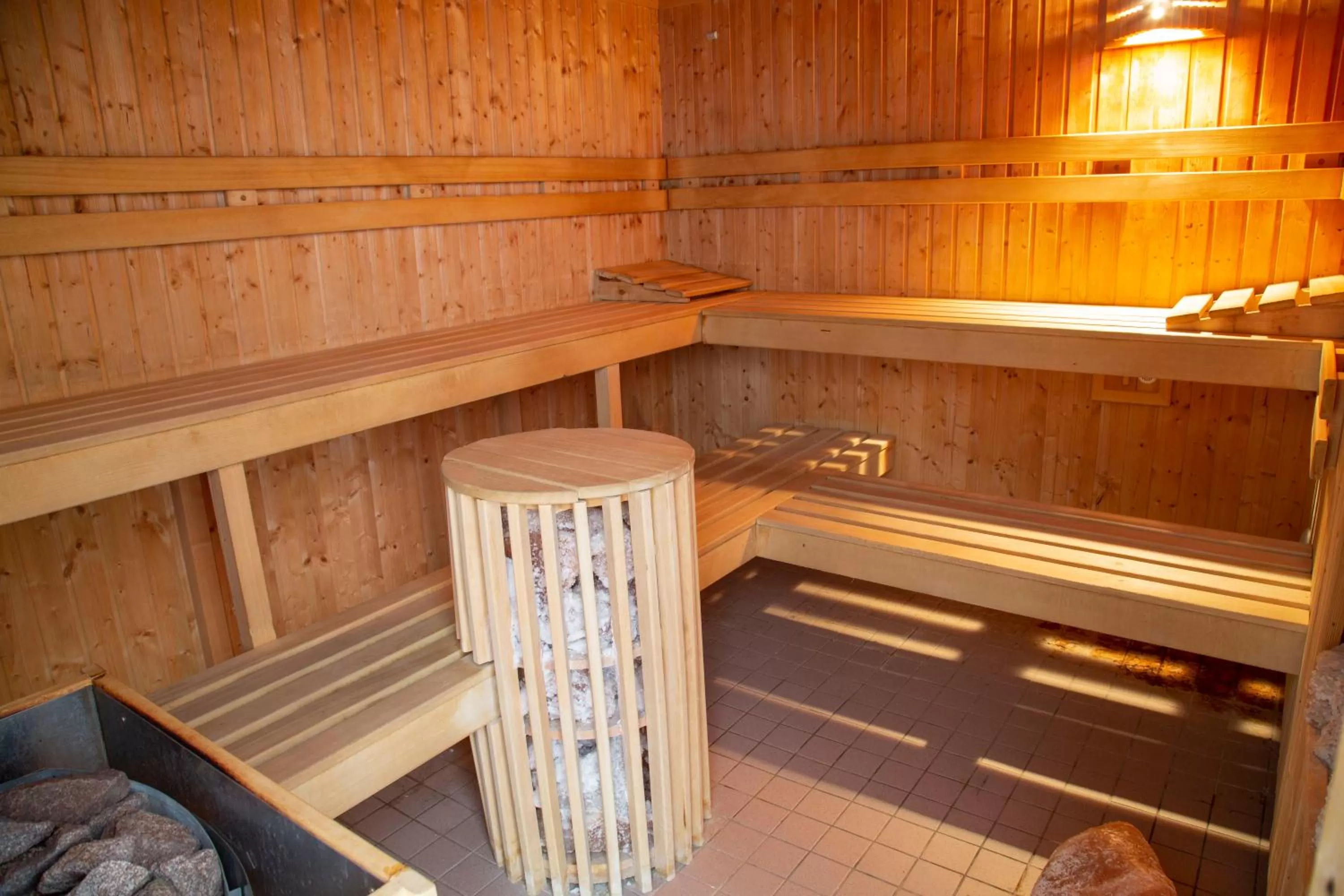Sauna in Wellness Hotel Central