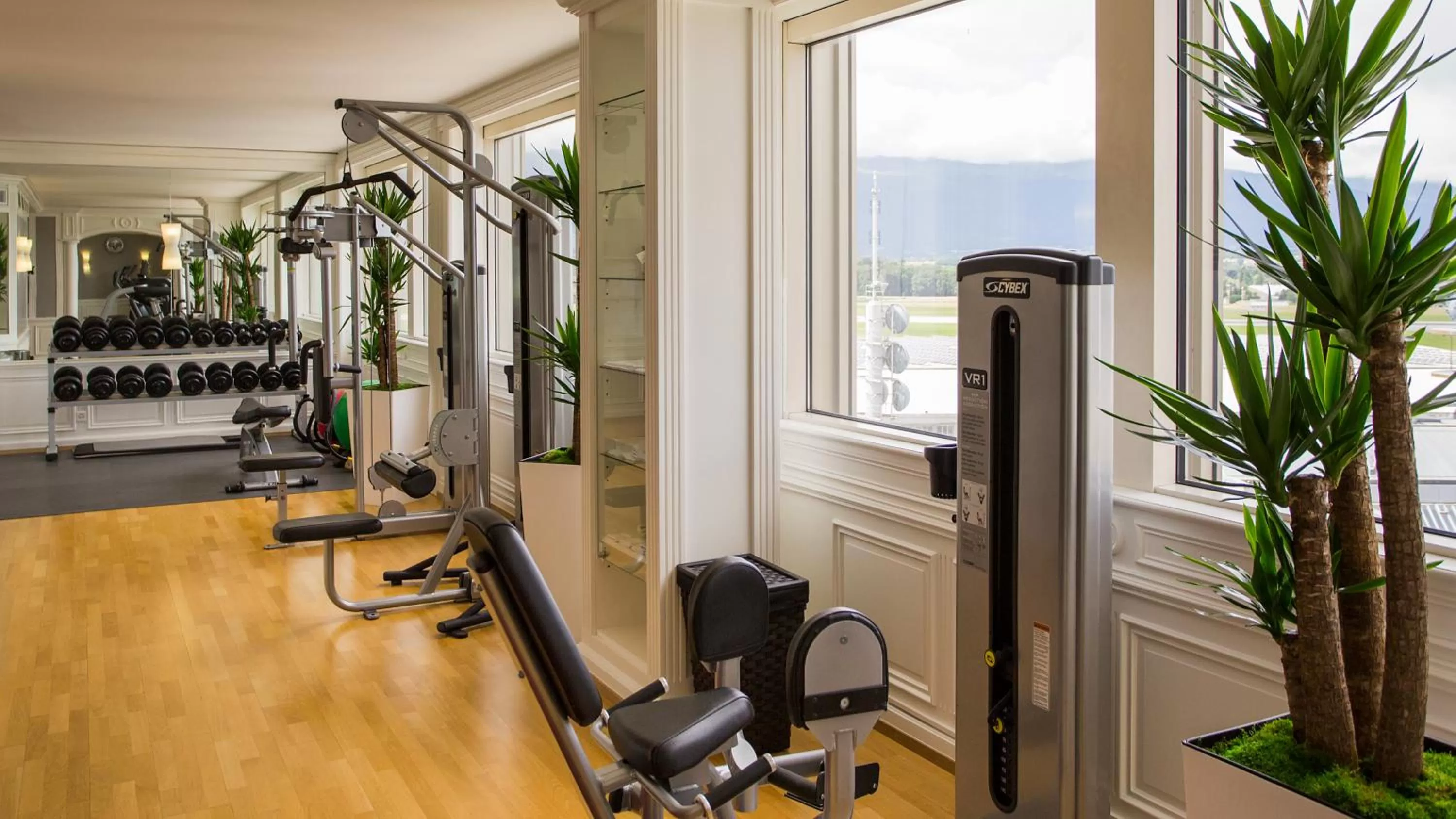 Fitness centre/facilities in Mövenpick Hotel Geneva