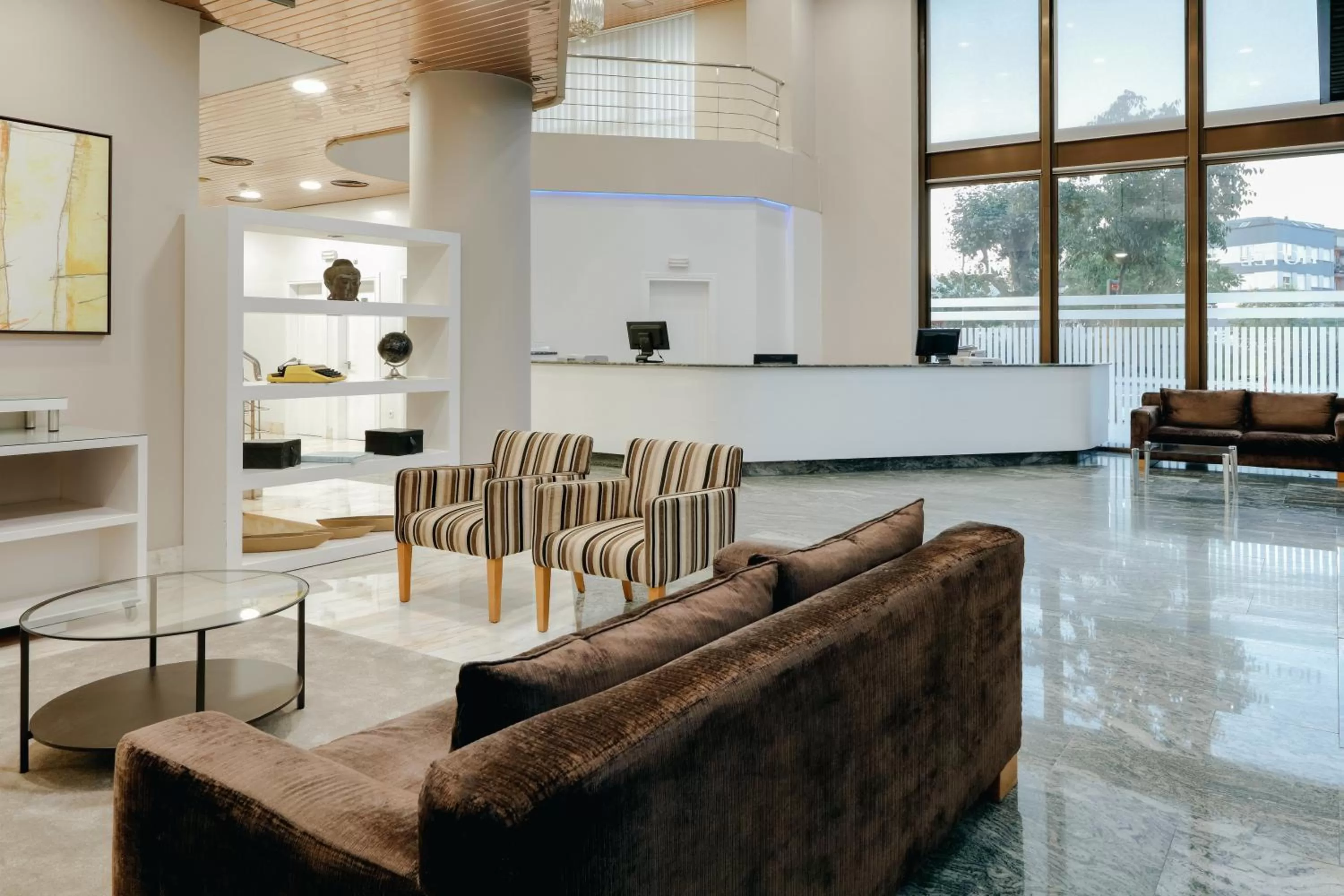 Lobby or reception in Hesperia Vigo