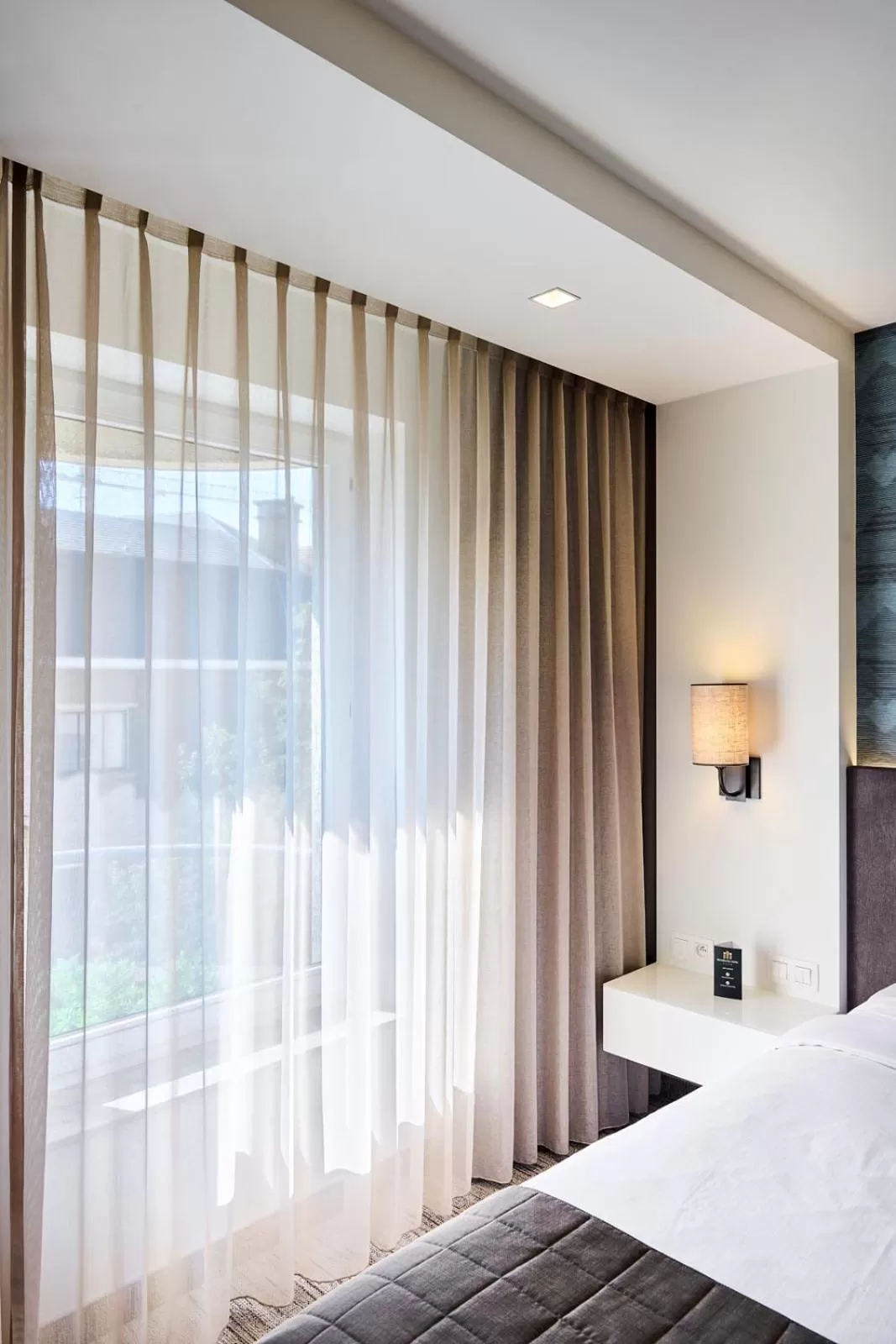 View (from property/room), Bed in Keizershof Hotel Aalst