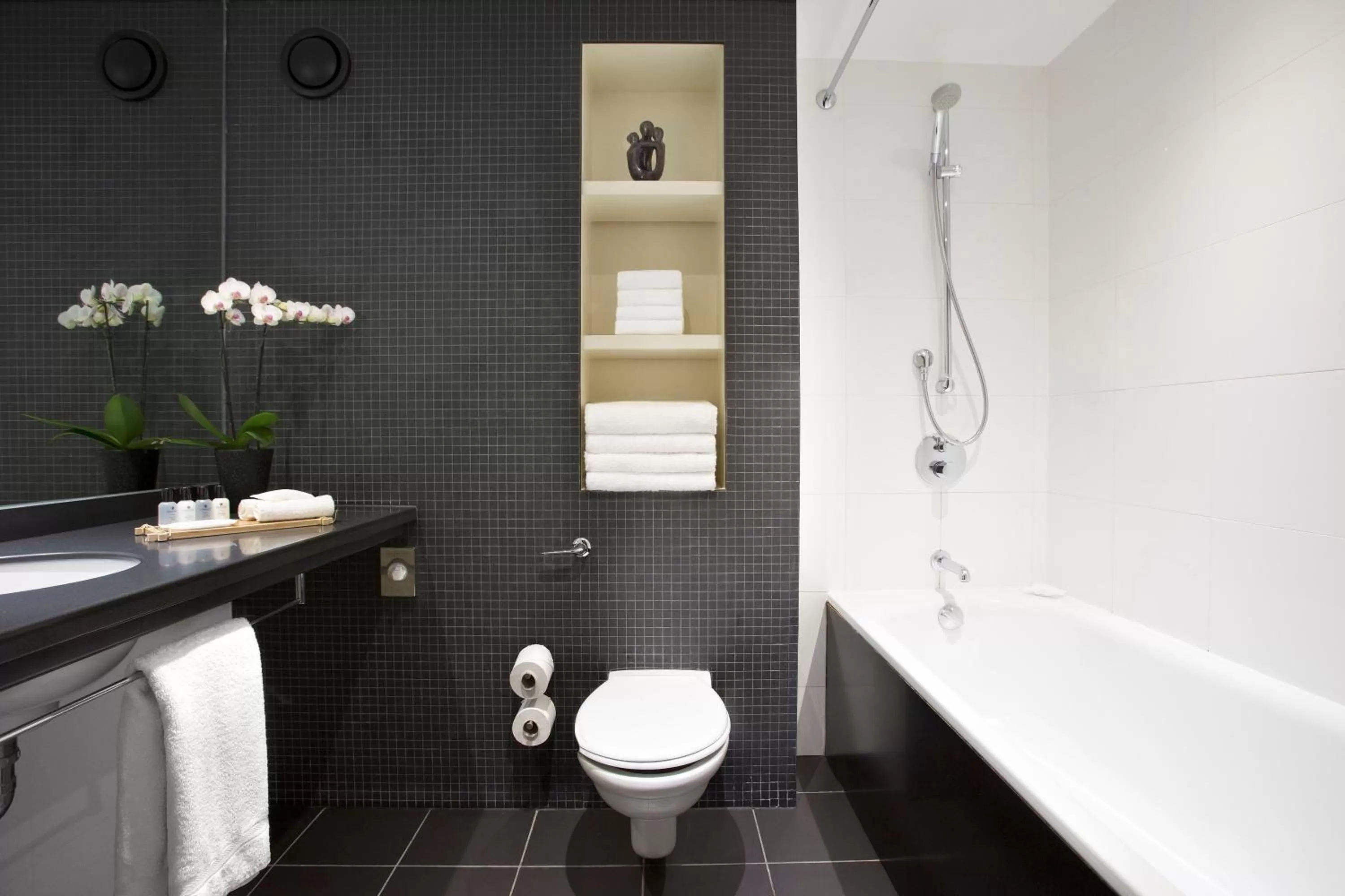 Toilet in Crowne Plaza London - Docklands by IHG