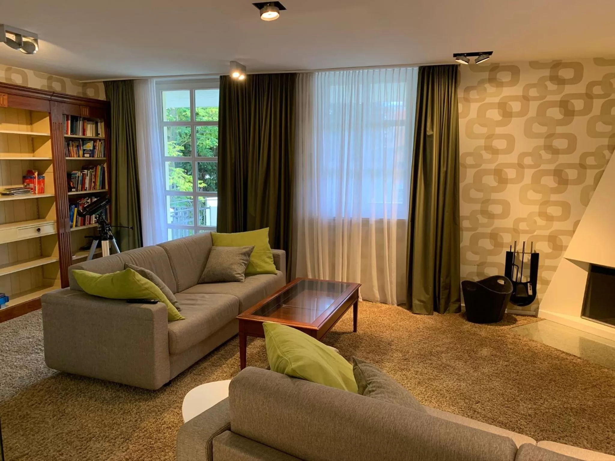 Living room, Seating Area in Park-Lodge Am Rohrbusch