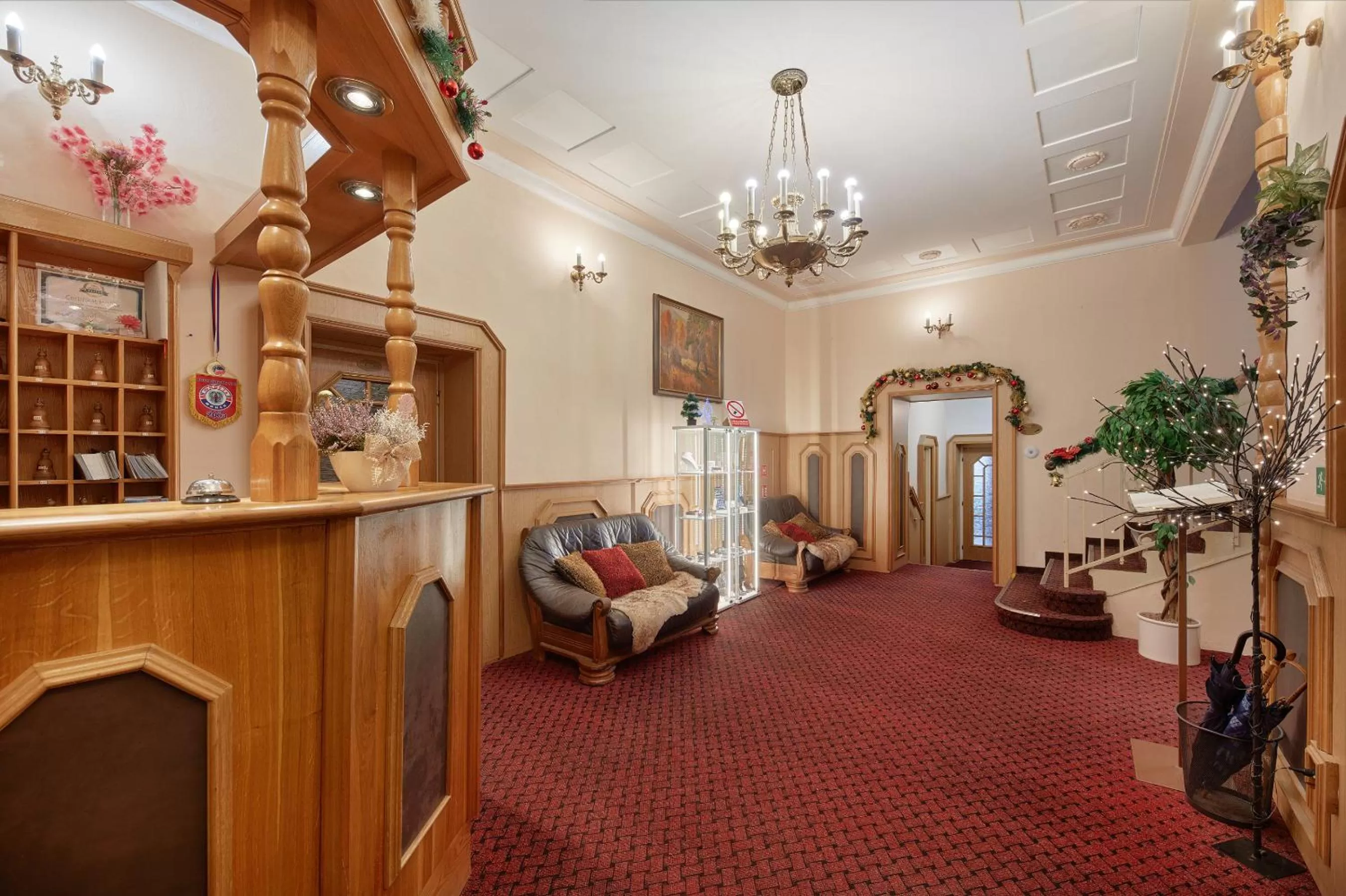 Lobby or reception in Hotel Roosevelt