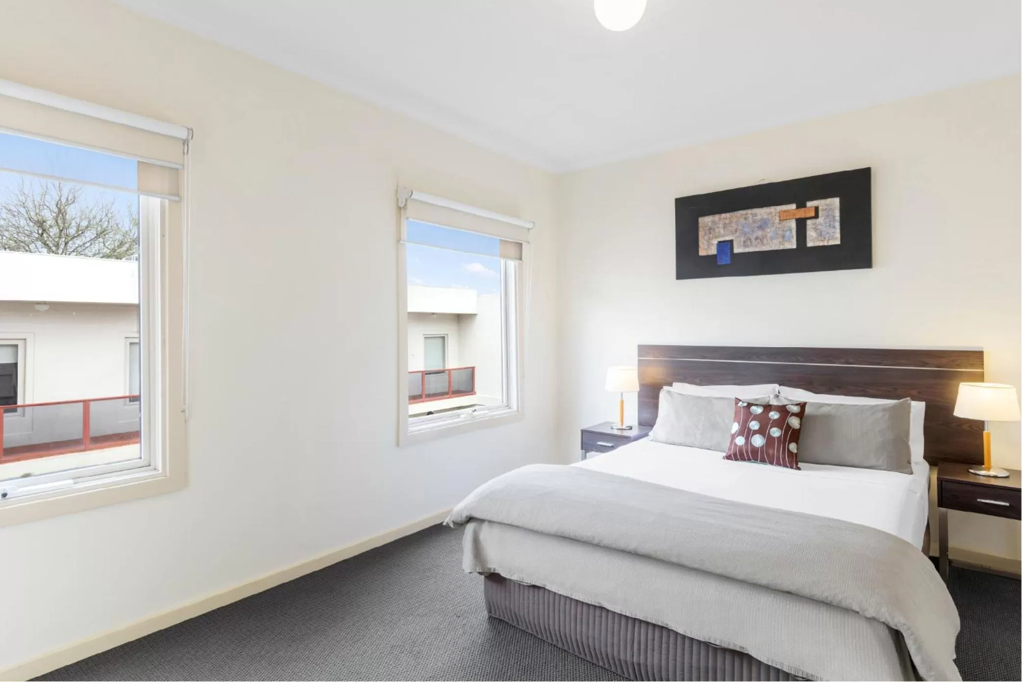 Bedroom in Hawthorn Gardens Serviced Apartments