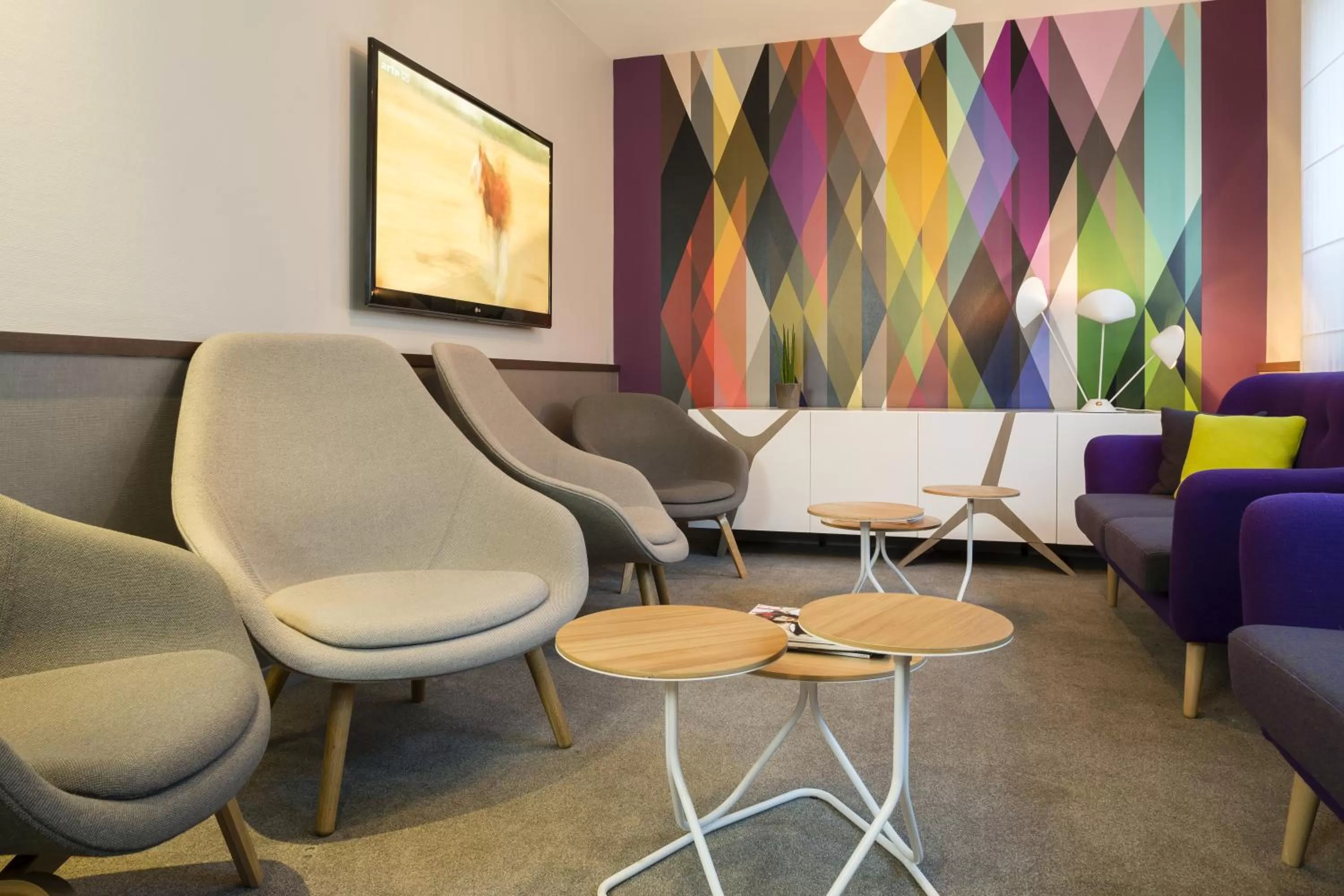 Lobby or reception in Hotel Paris Louis Blanc