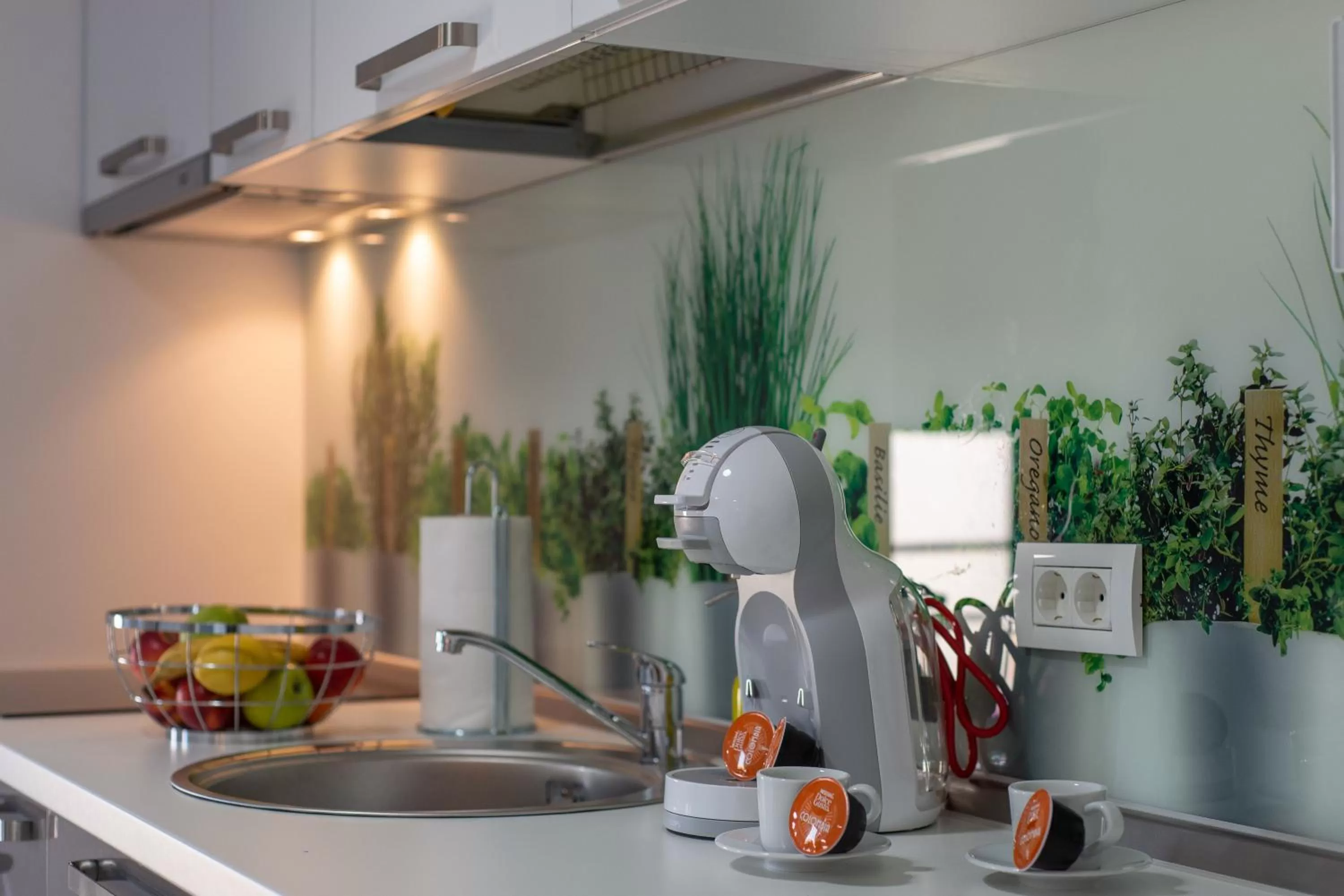 Coffee/tea facilities, Kitchen/Kitchenette in Steel Residence