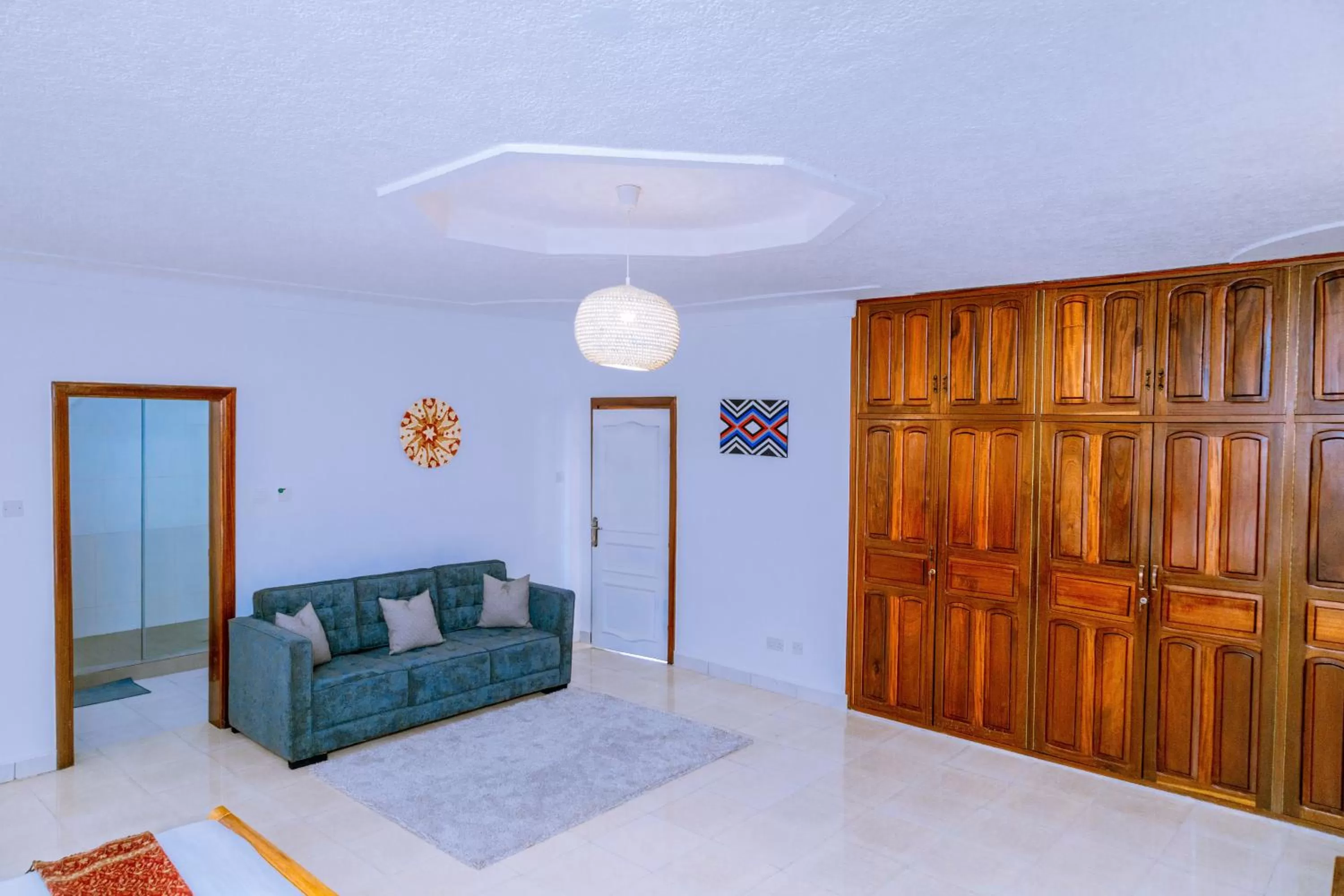 Seating area in Nature Kigali