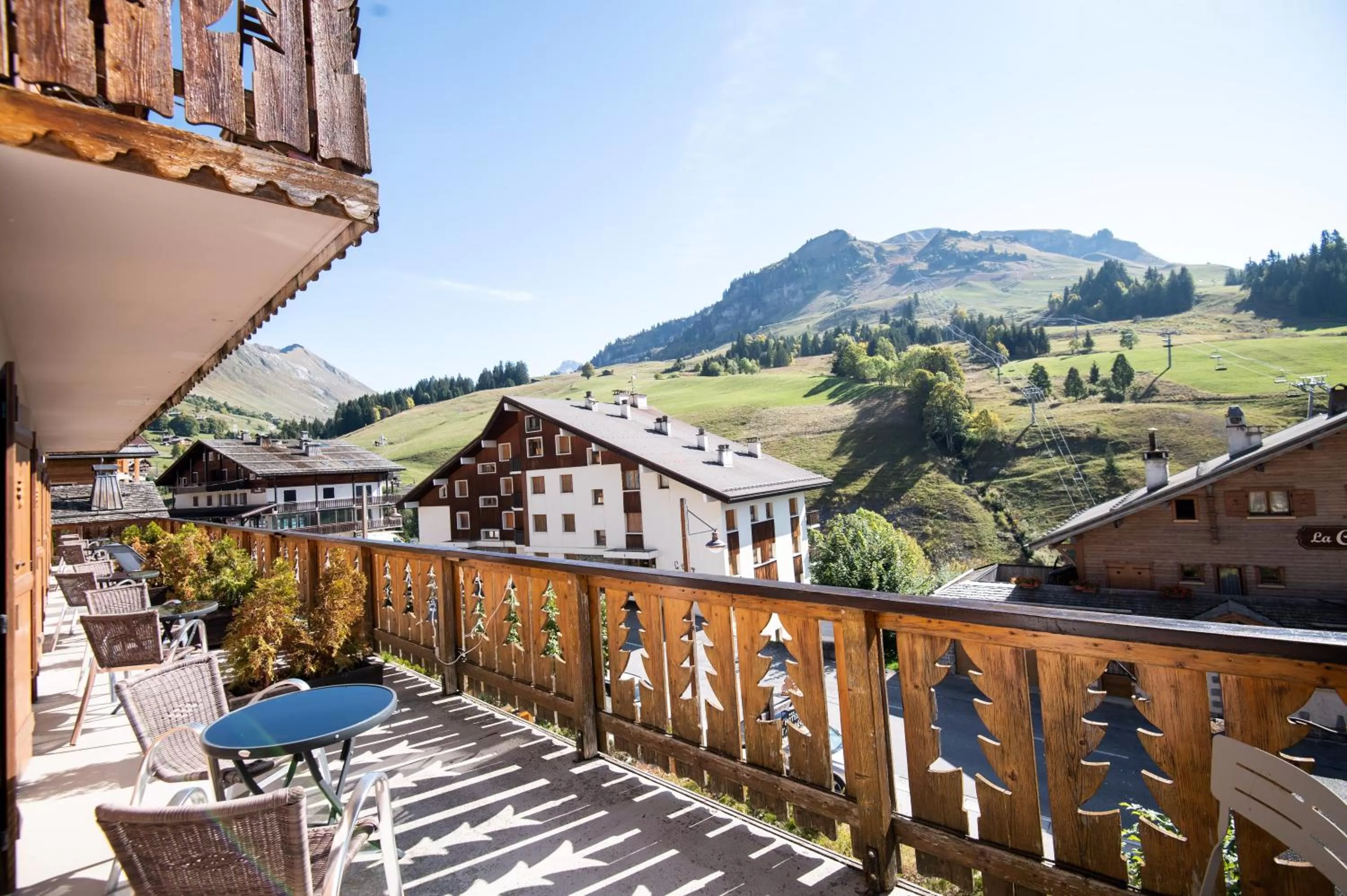 Mountain view in L'Alpage