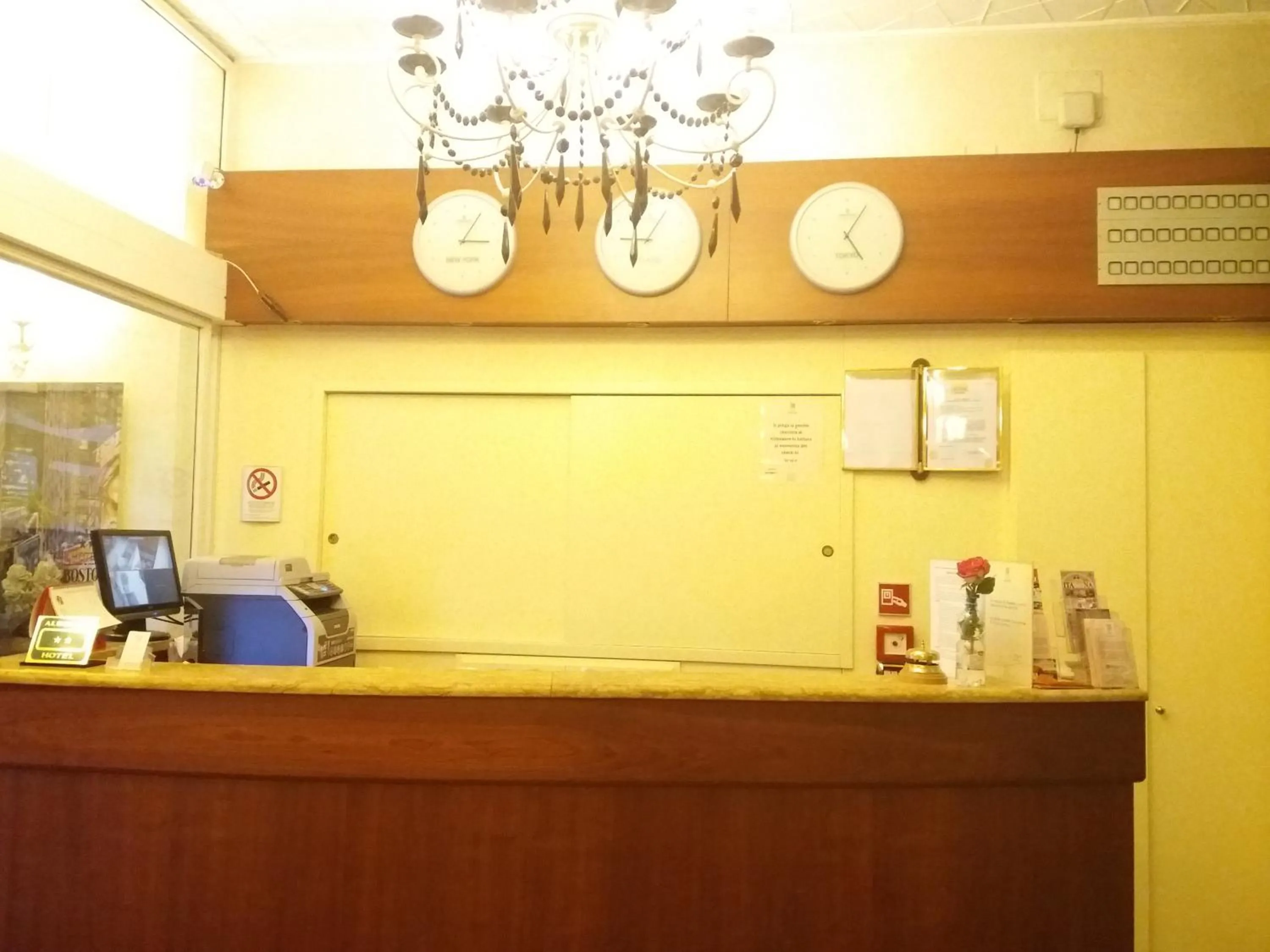 Lobby or reception in Hotel Boston