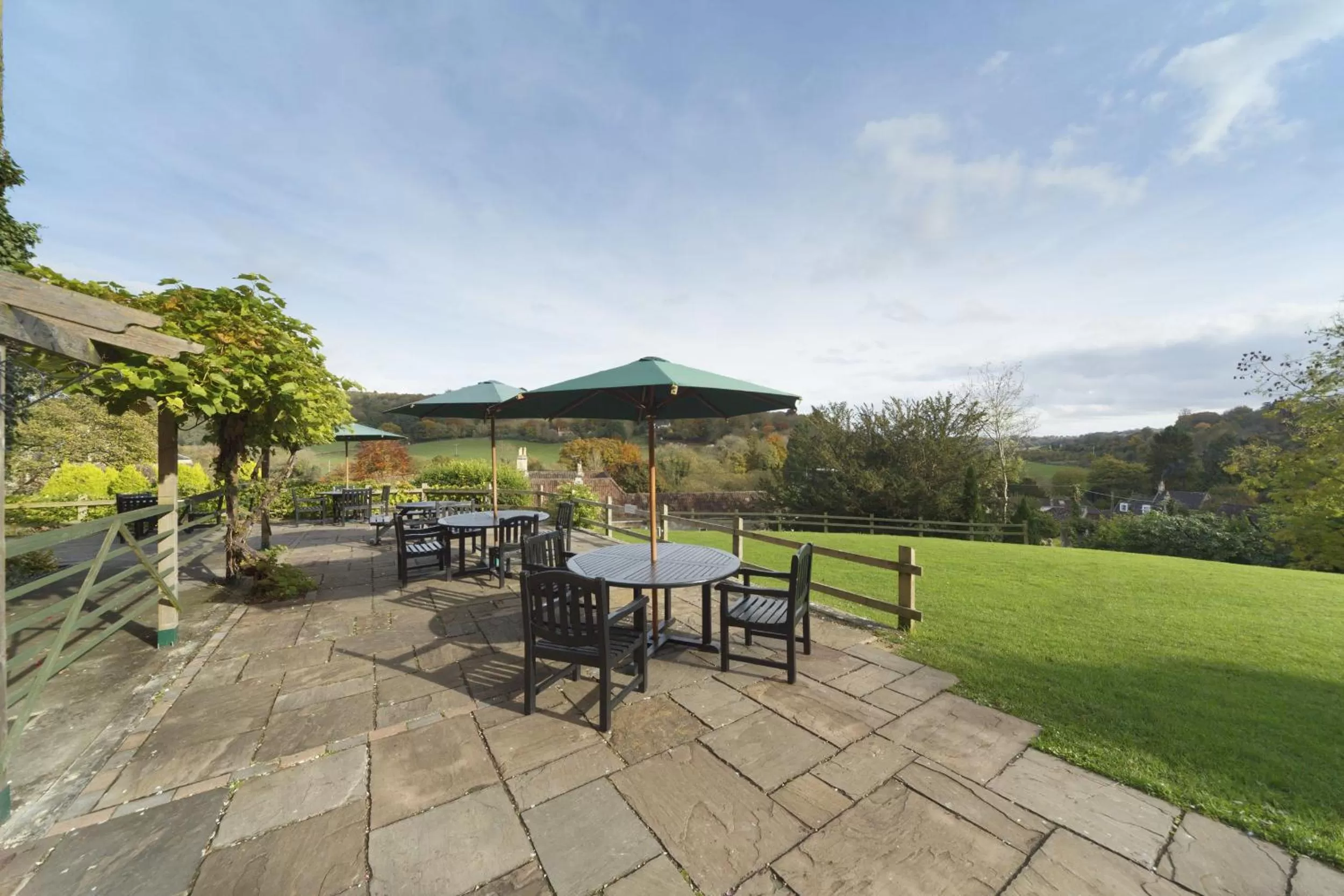 Balcony/Terrace in Best Western Limpley Stoke Hotel