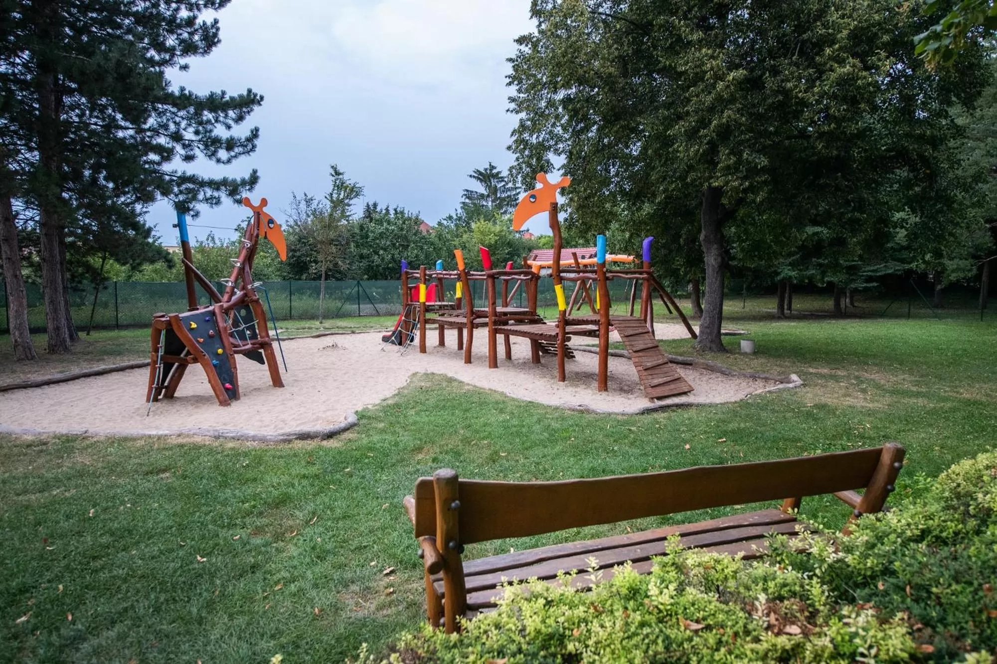 Children play ground in Wine & Wellness hotel Besední dům