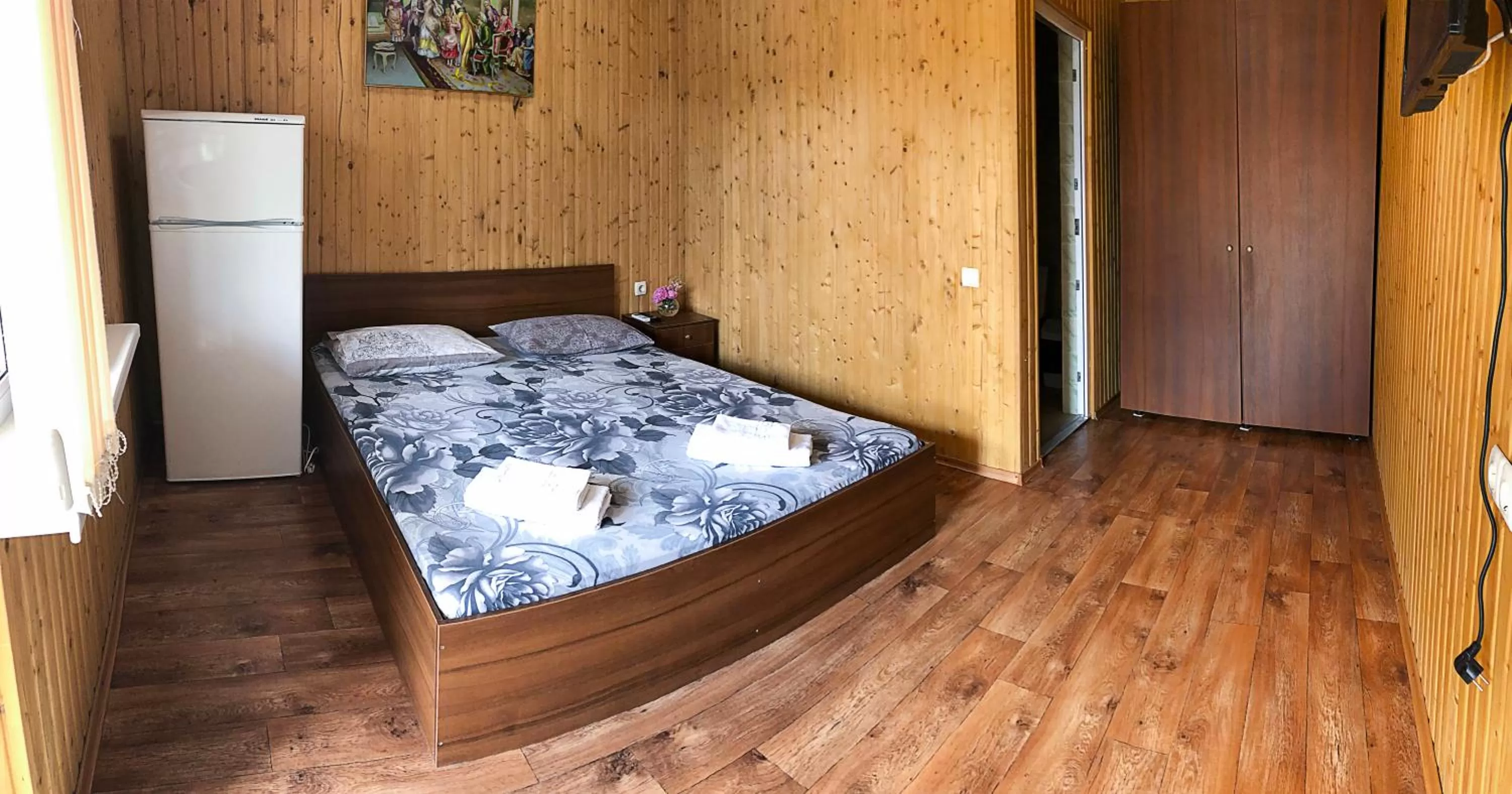 Bed in Zolotoy Bereg Hotel