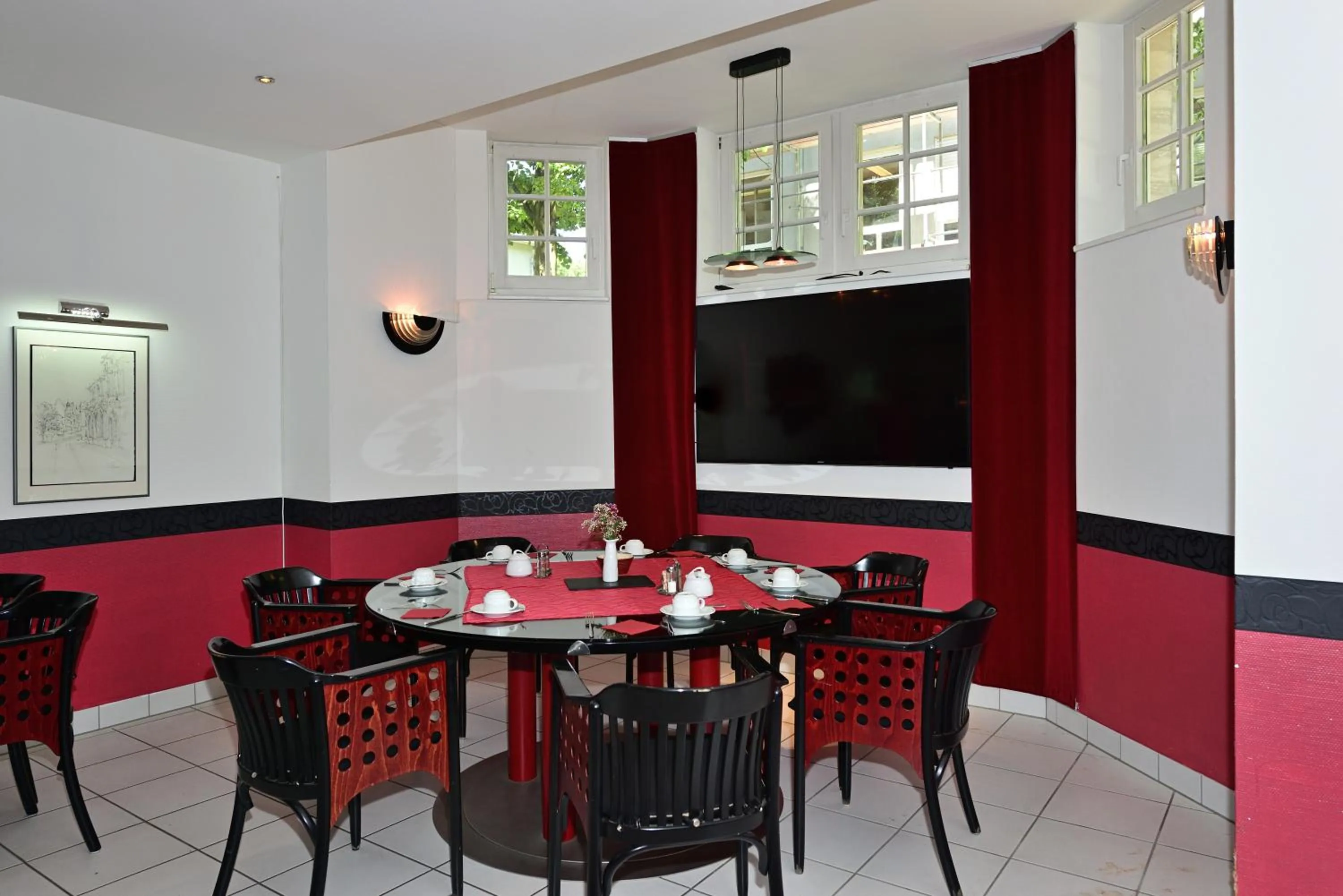 Restaurant/places to eat in Art Hotel Weimar