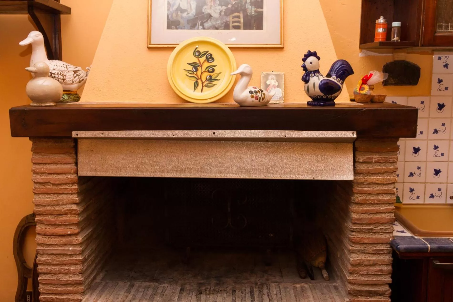 Dining area in Montanari Agrivillage