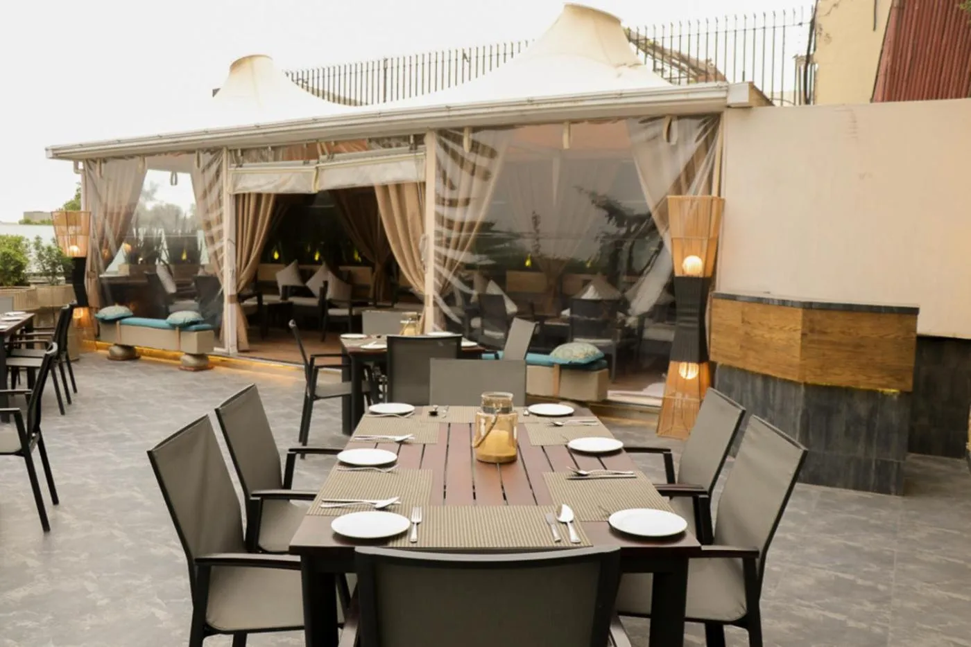 Balcony/Terrace in Hotel Eternity