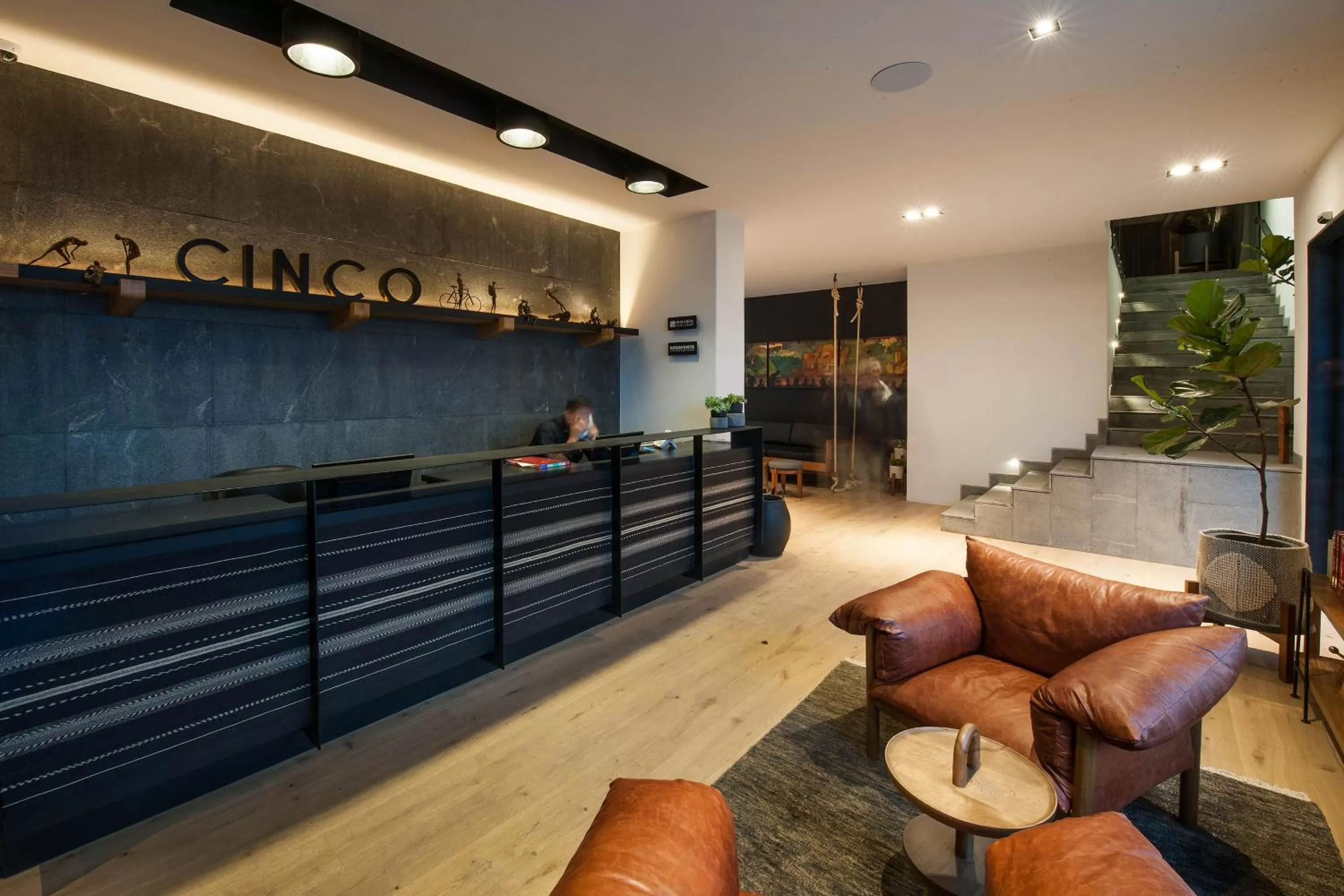 Lobby or reception in Cinco Rodavento