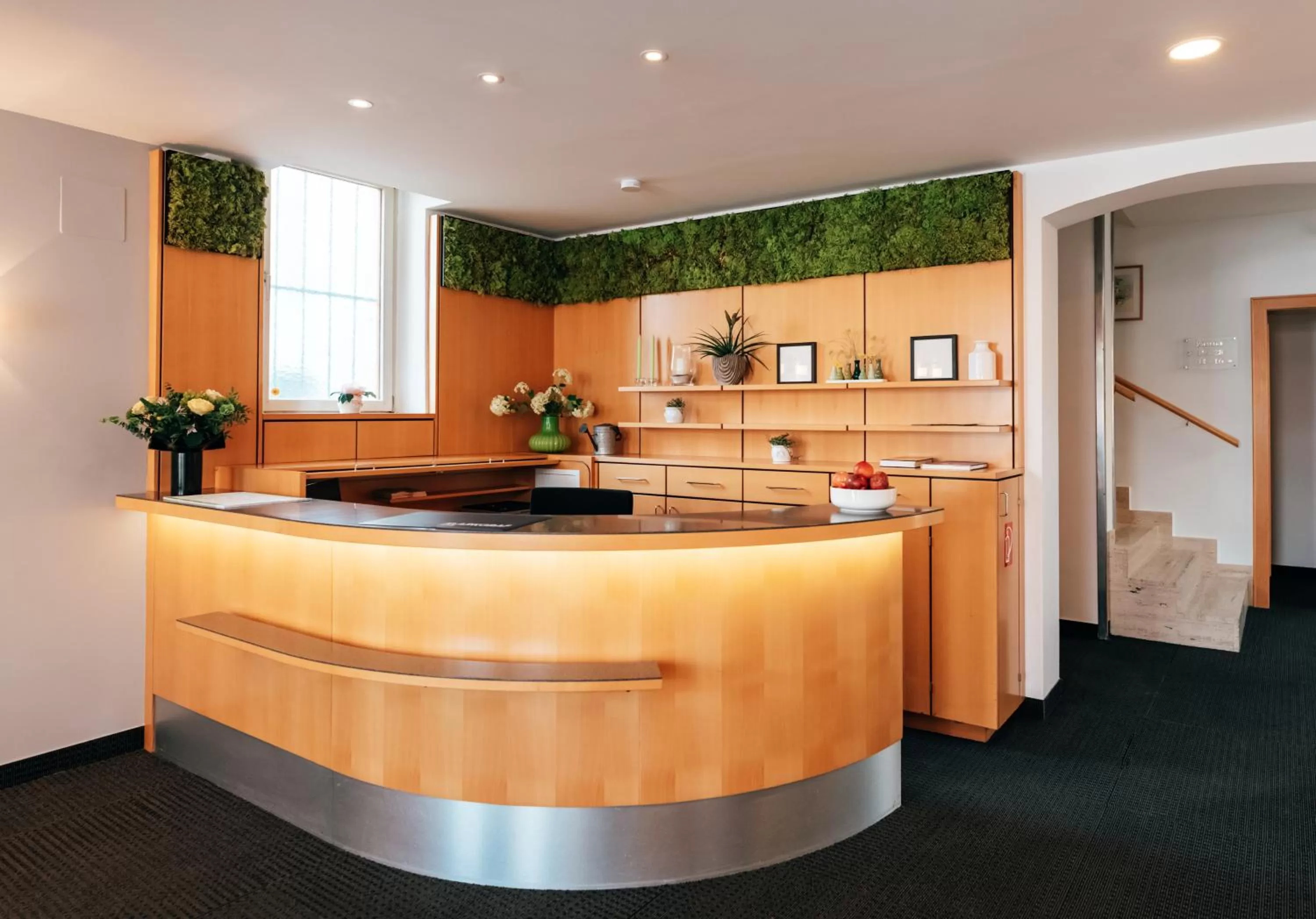 Lobby or reception in Hotel Markgraf