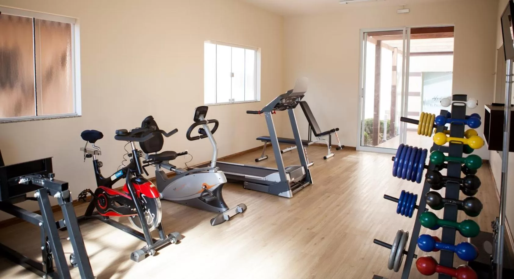 Fitness centre/facilities in Hotel Palmeiras