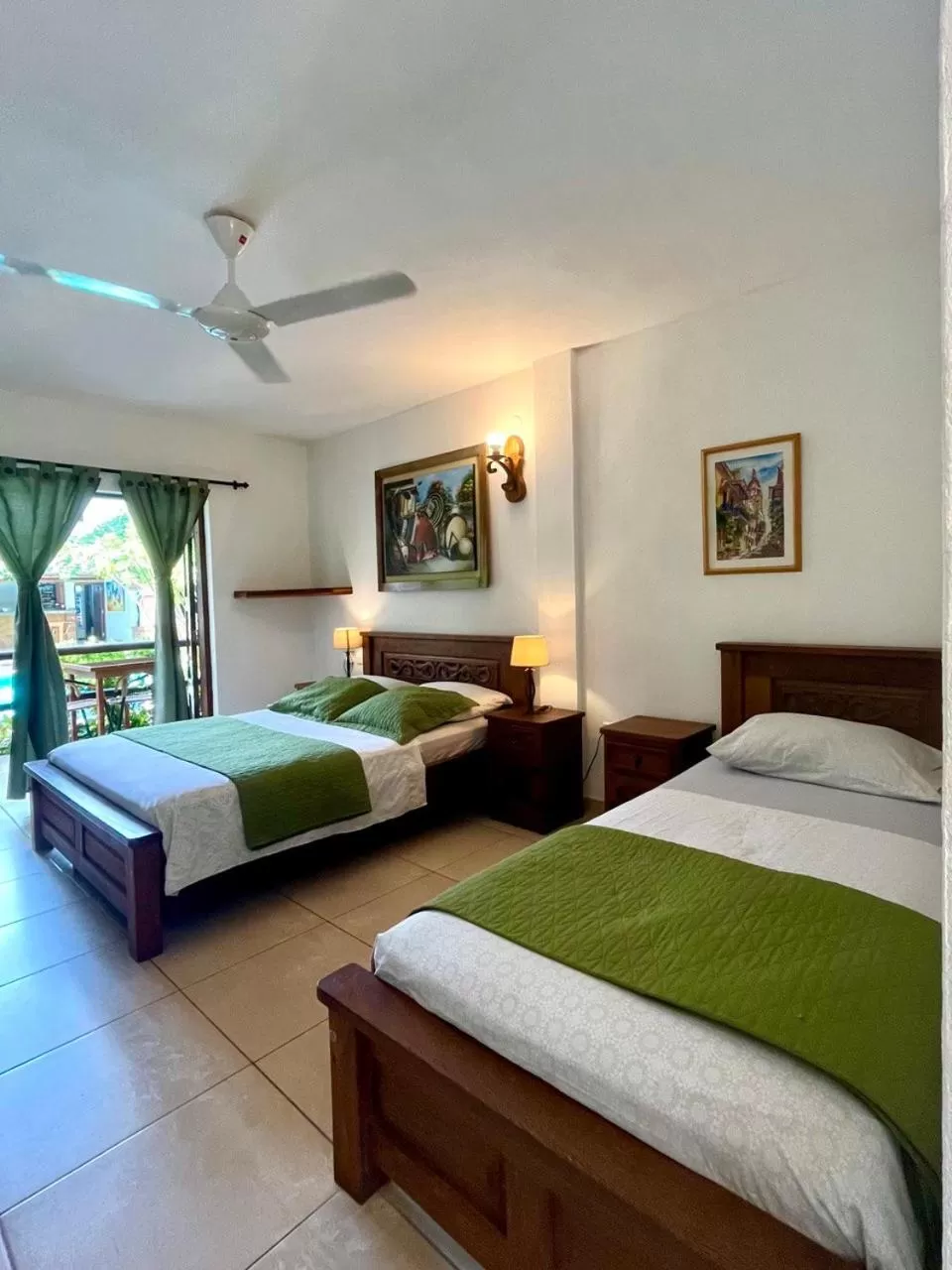 air conditioner, Bed in Camali Hotel