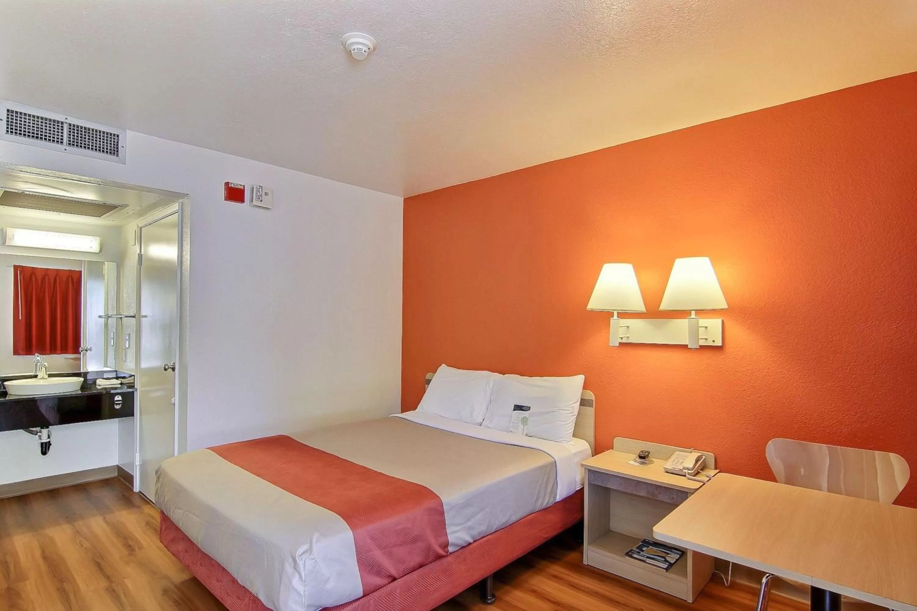 Queen Room - Disability Access - Roll in Shower in Motel 6-Lompoc, CA