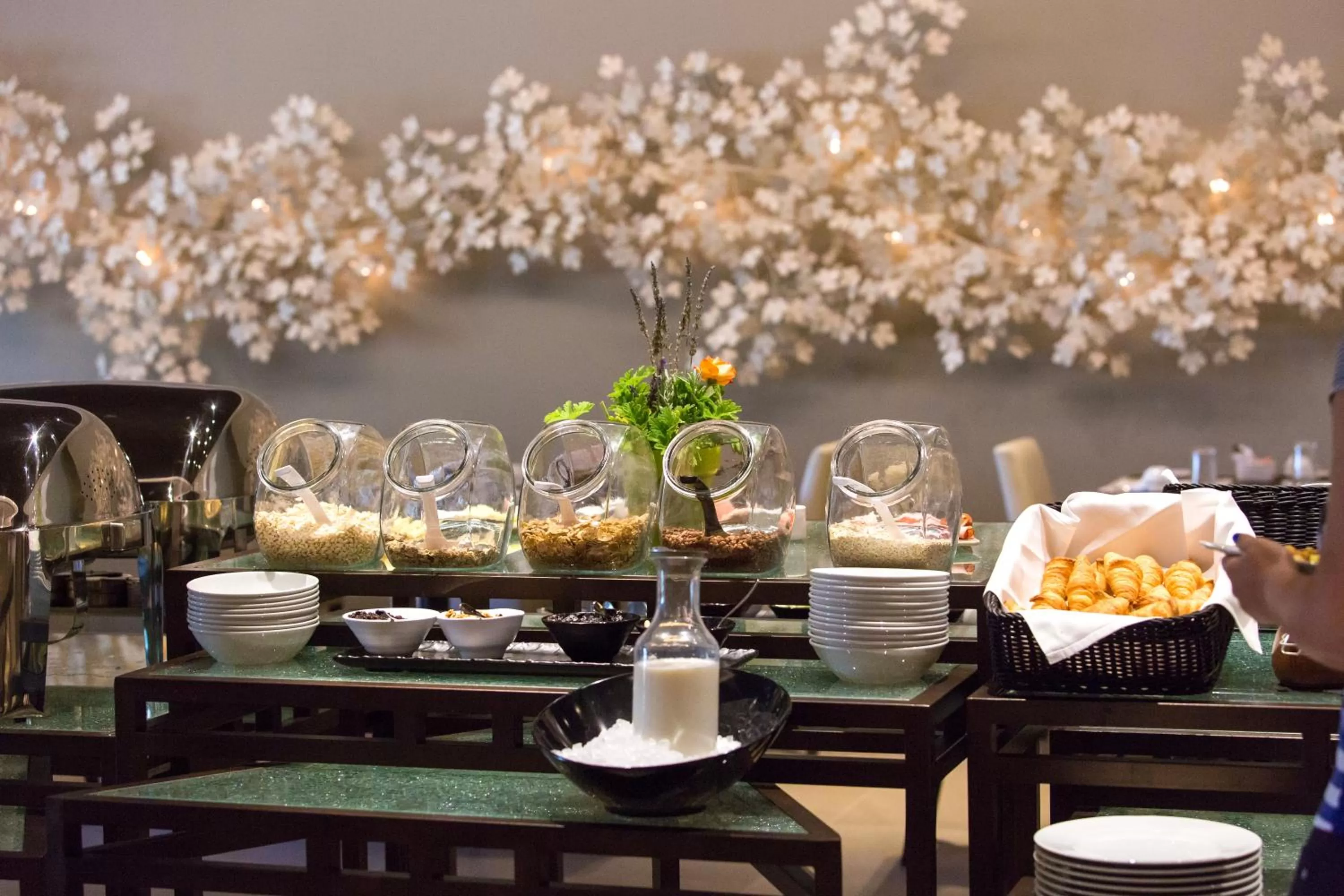 Continental breakfast in Domotel Kastri