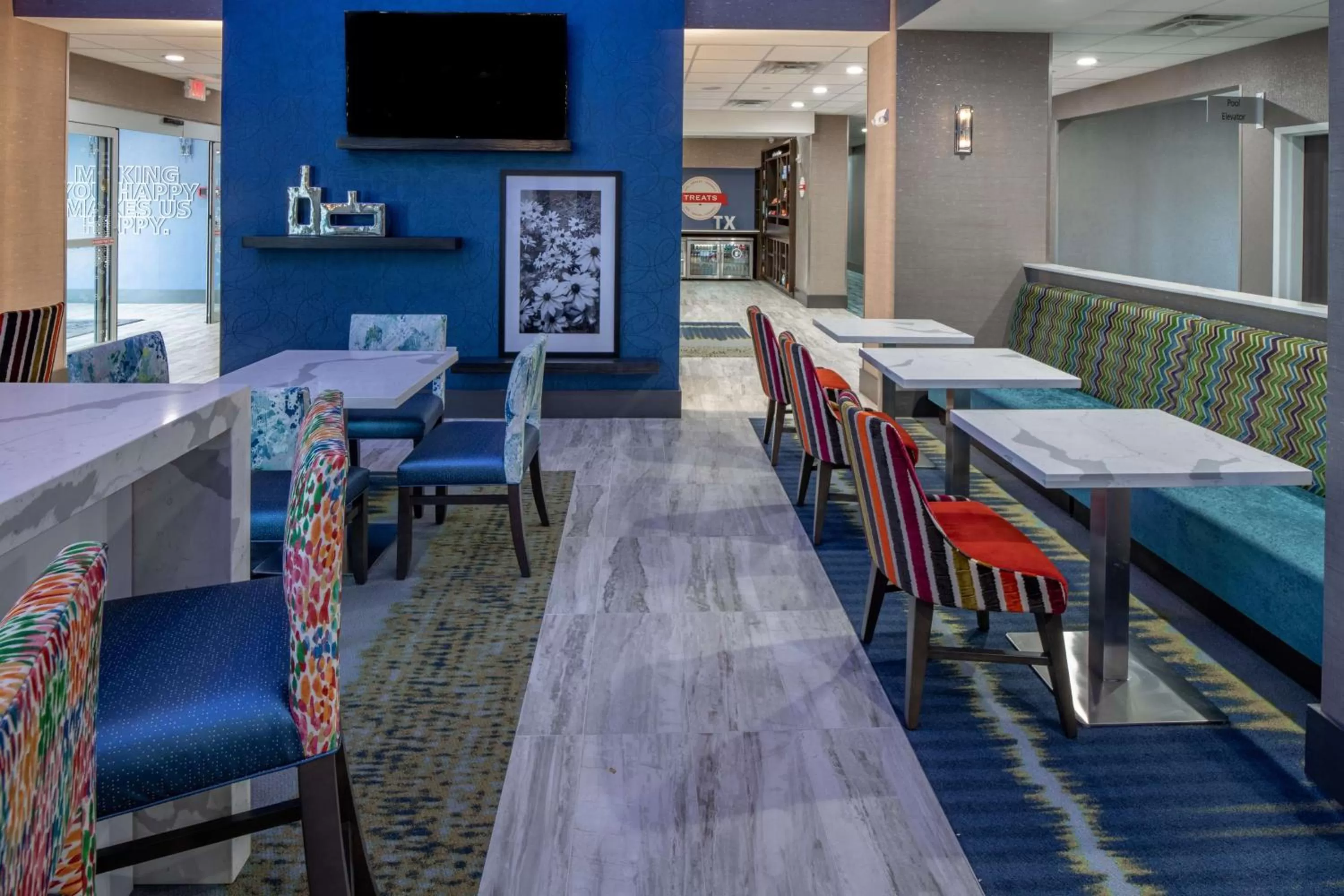 Lobby or reception in Hampton Inn & Suites Dallas/Plano Central