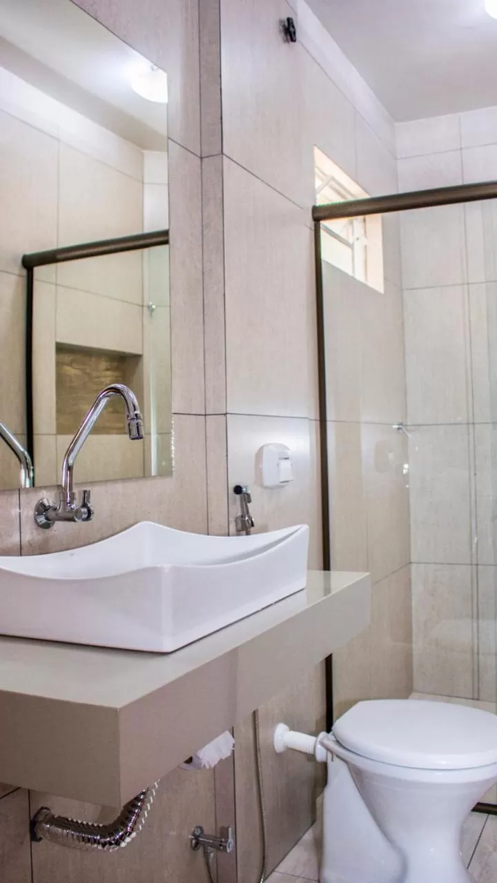 Bathroom in Hotel Paradizzo