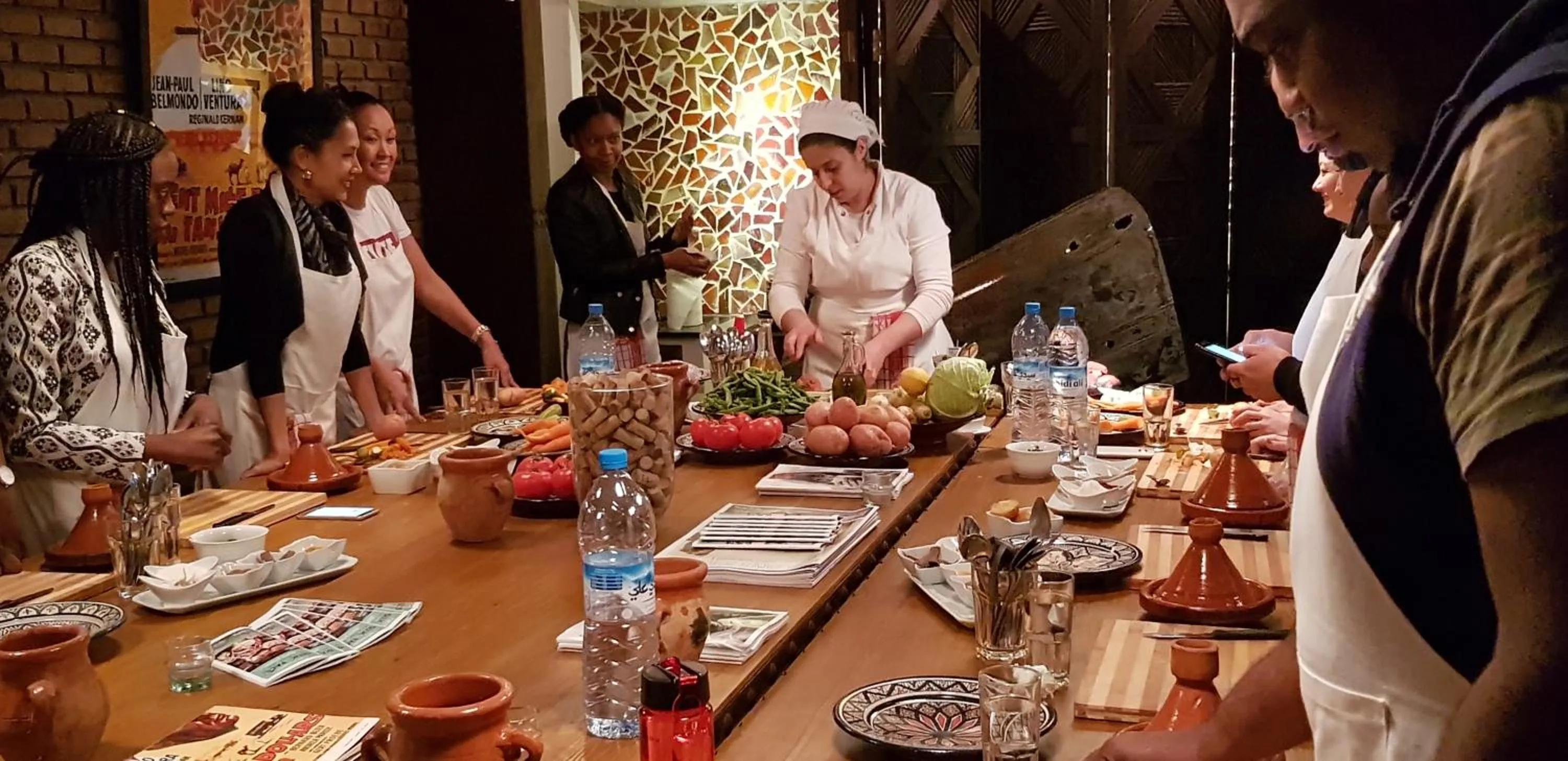 People in Riad Monceau