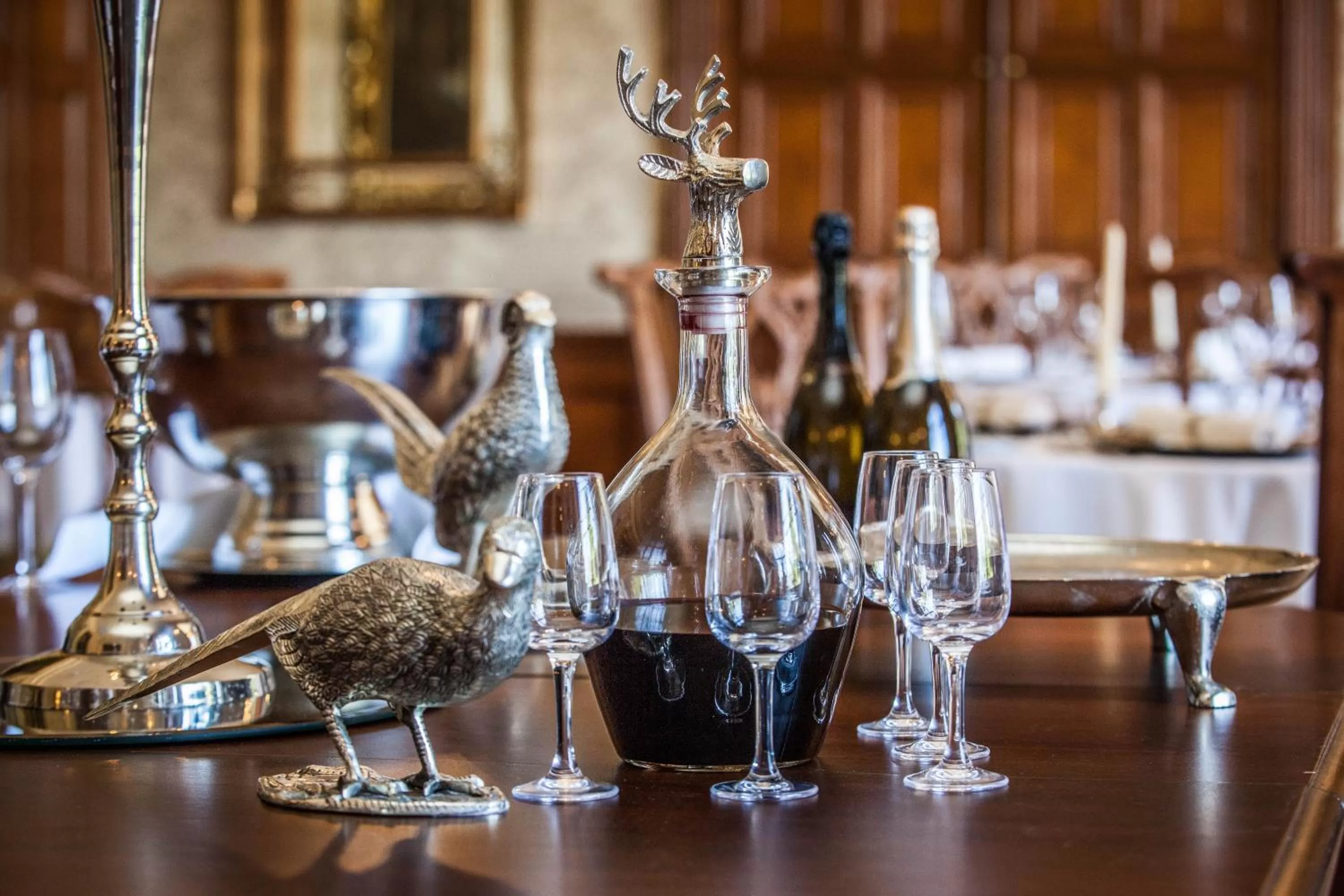 Dining area in Goldsborough Hall