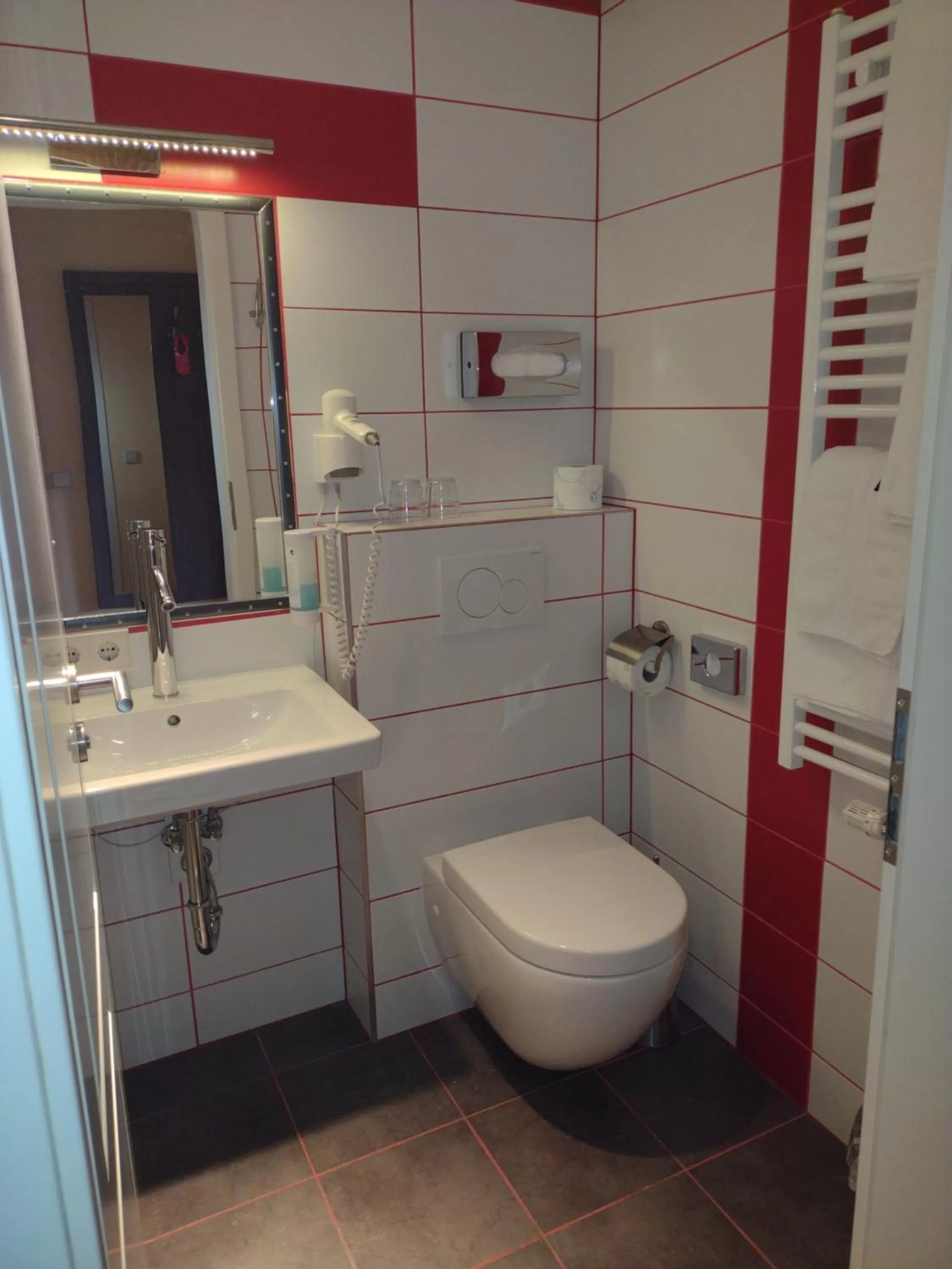 Toilet, Bathroom in Hotel Waldblick