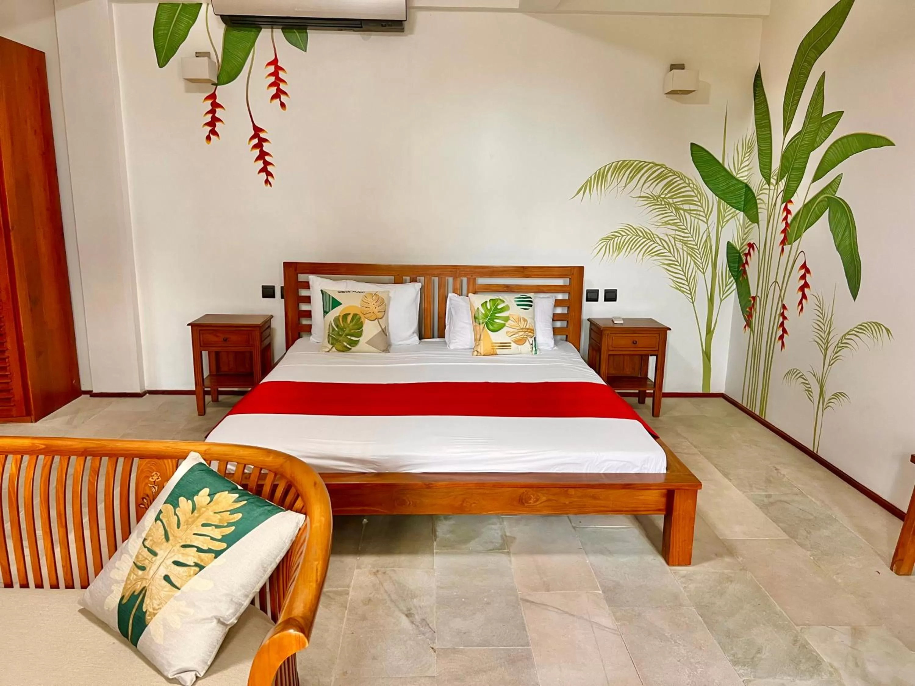 Bed in Hilltop Boutique Hotel