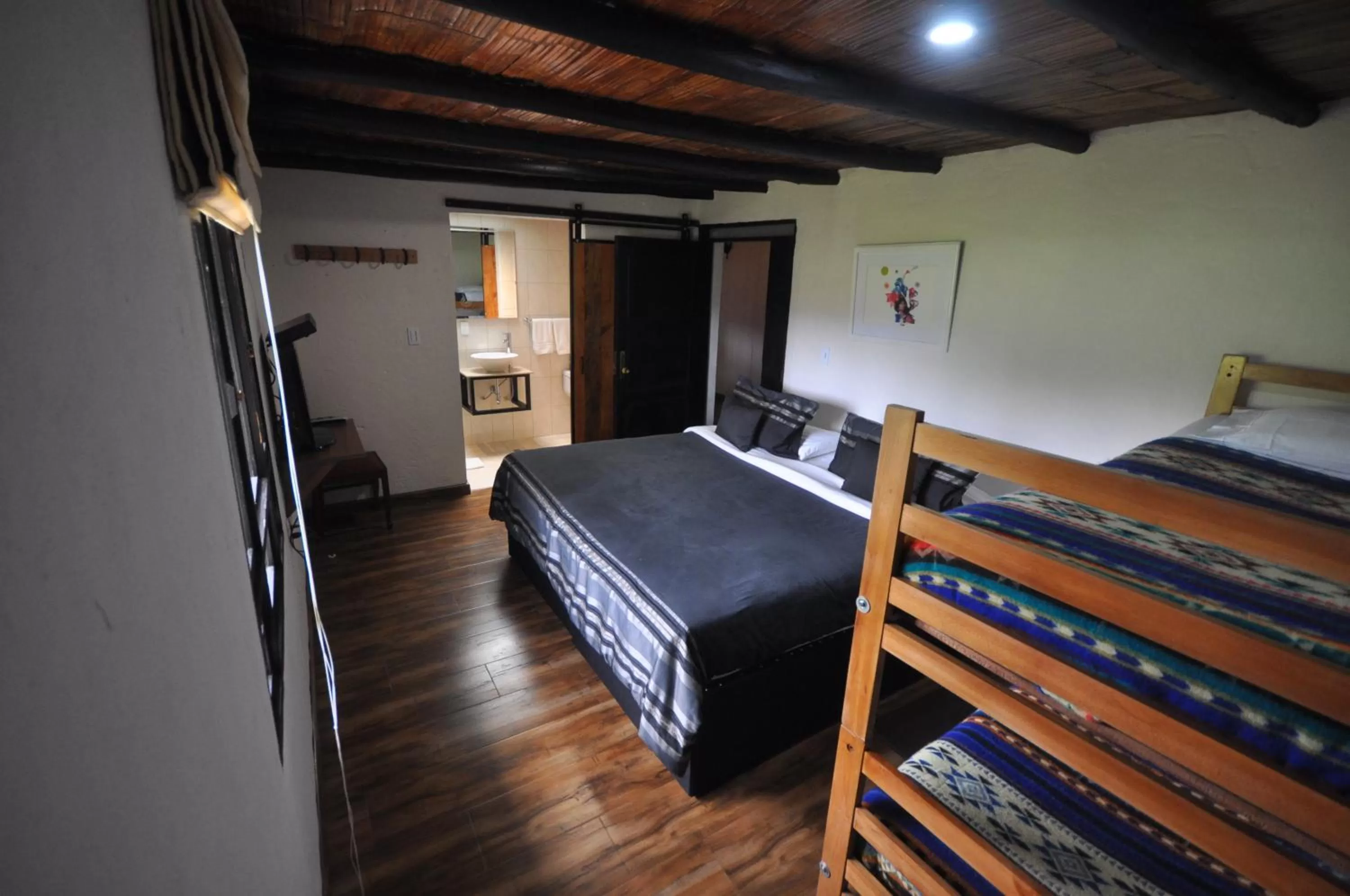 Bedroom, Bunk Bed in Posada Cafe La Huerta