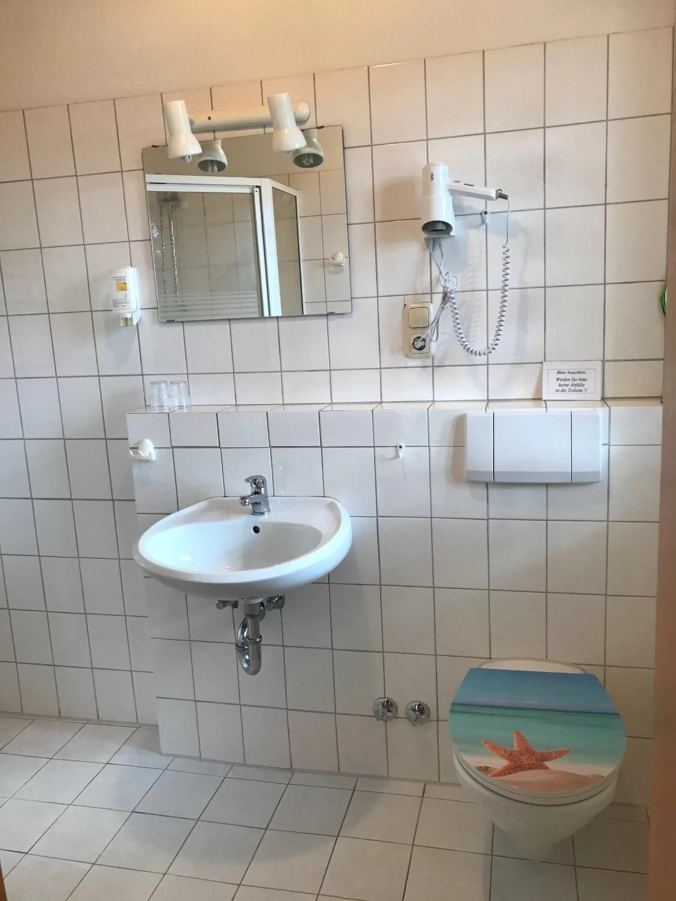 Bathroom in Hotel Seemeile