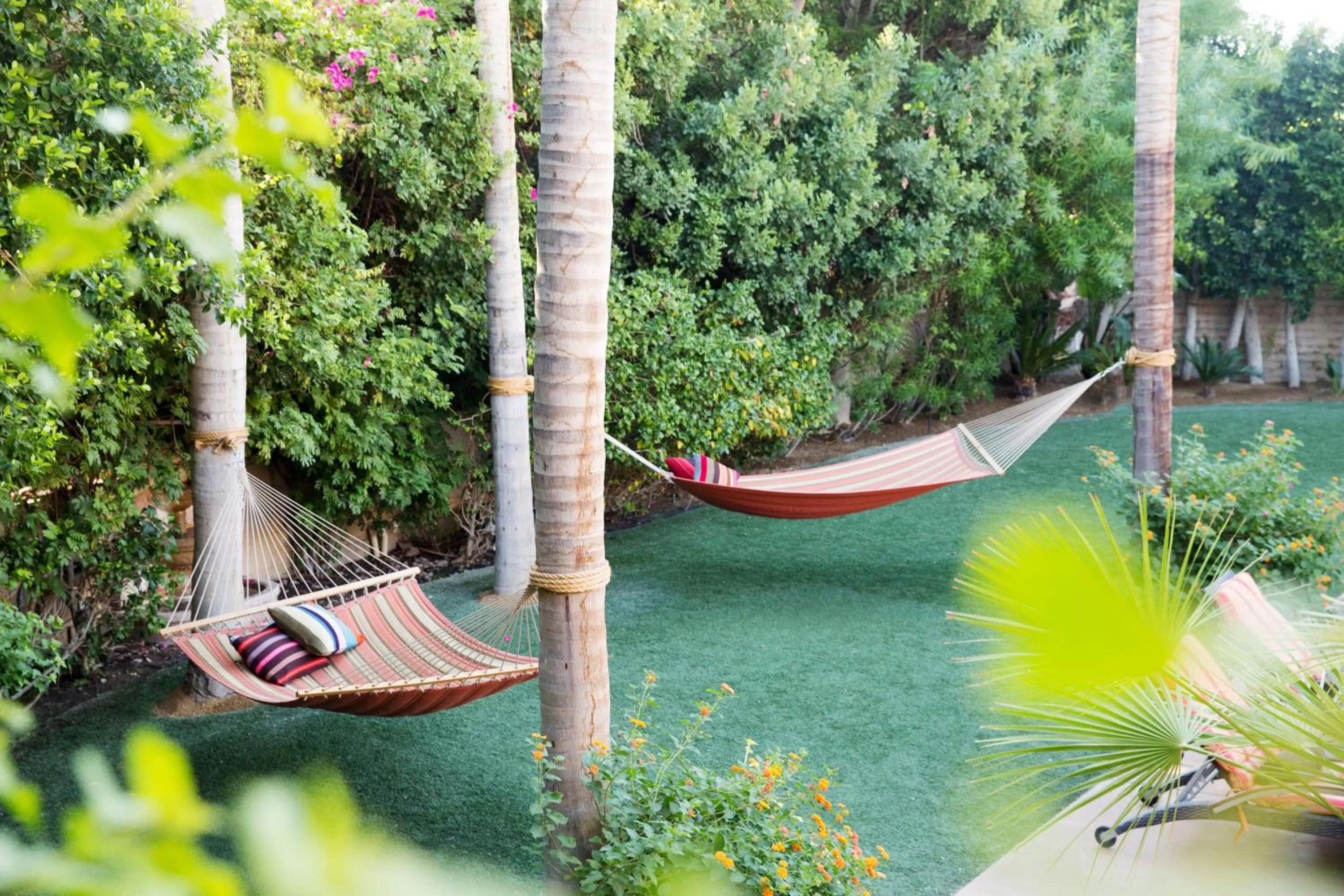 Balcony/Terrace in Santiago Resort - Palm Springs Premier Gay Men’s Resort