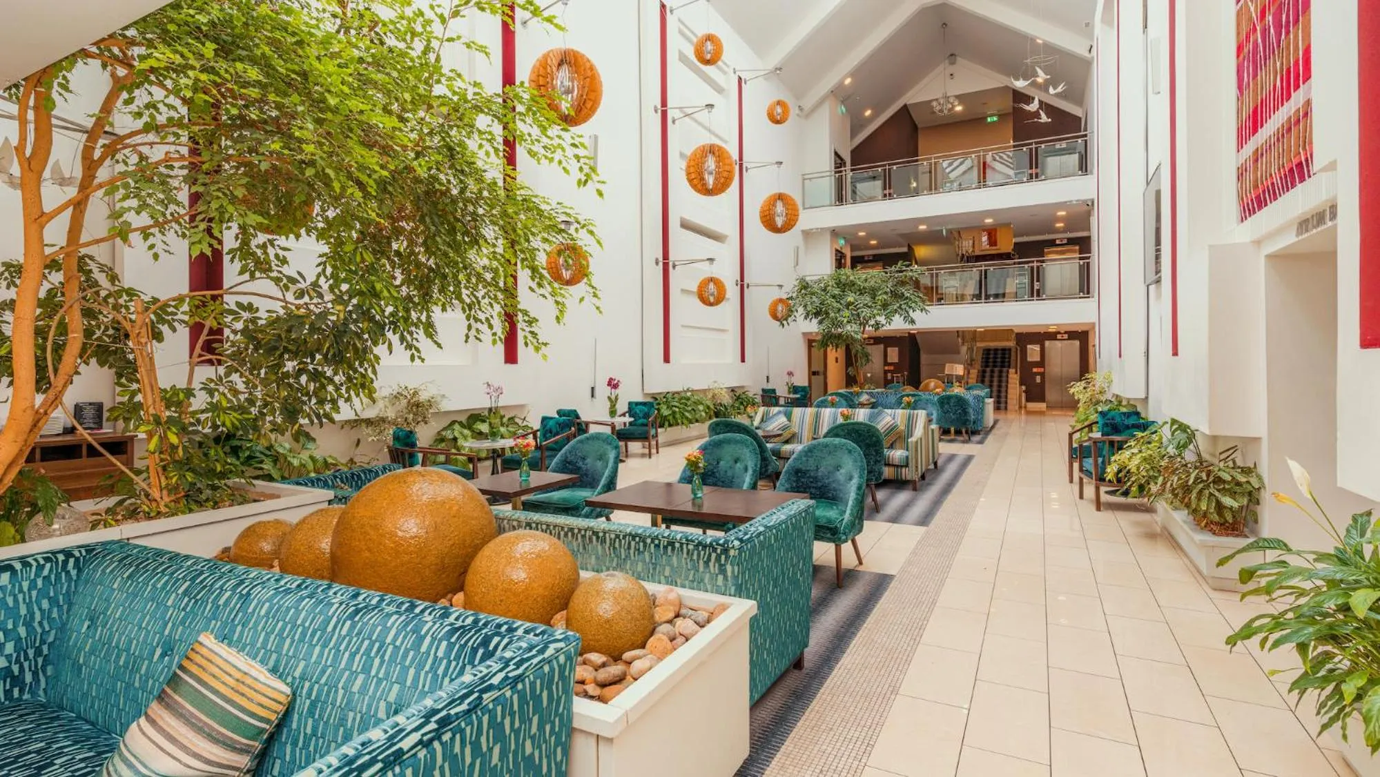 Communal lounge/ TV room in Cavan Crystal Hotel