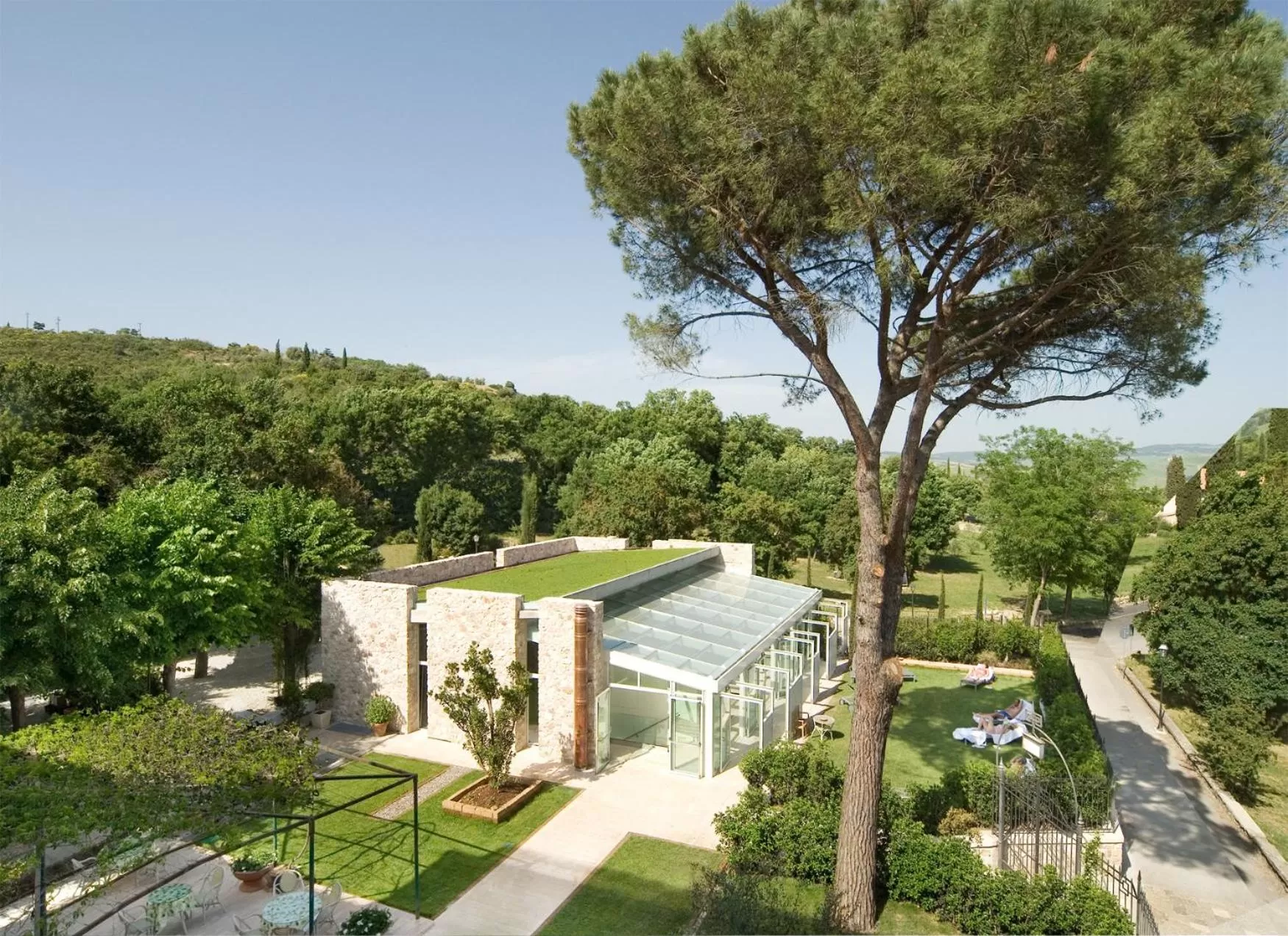 Bird's eye view in Albergo Le Terme