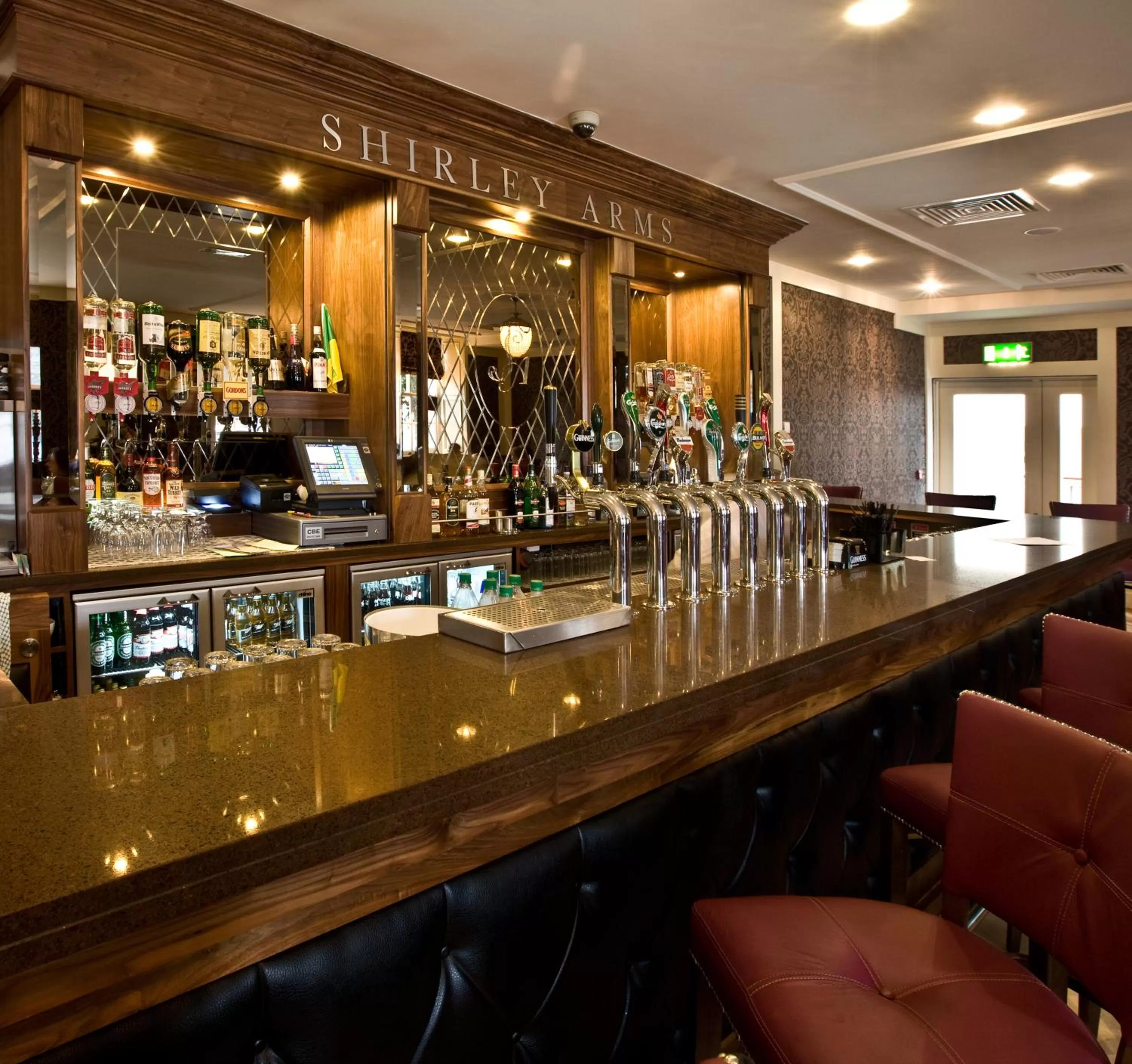 Lounge or bar in The Shirley Arms Hotel